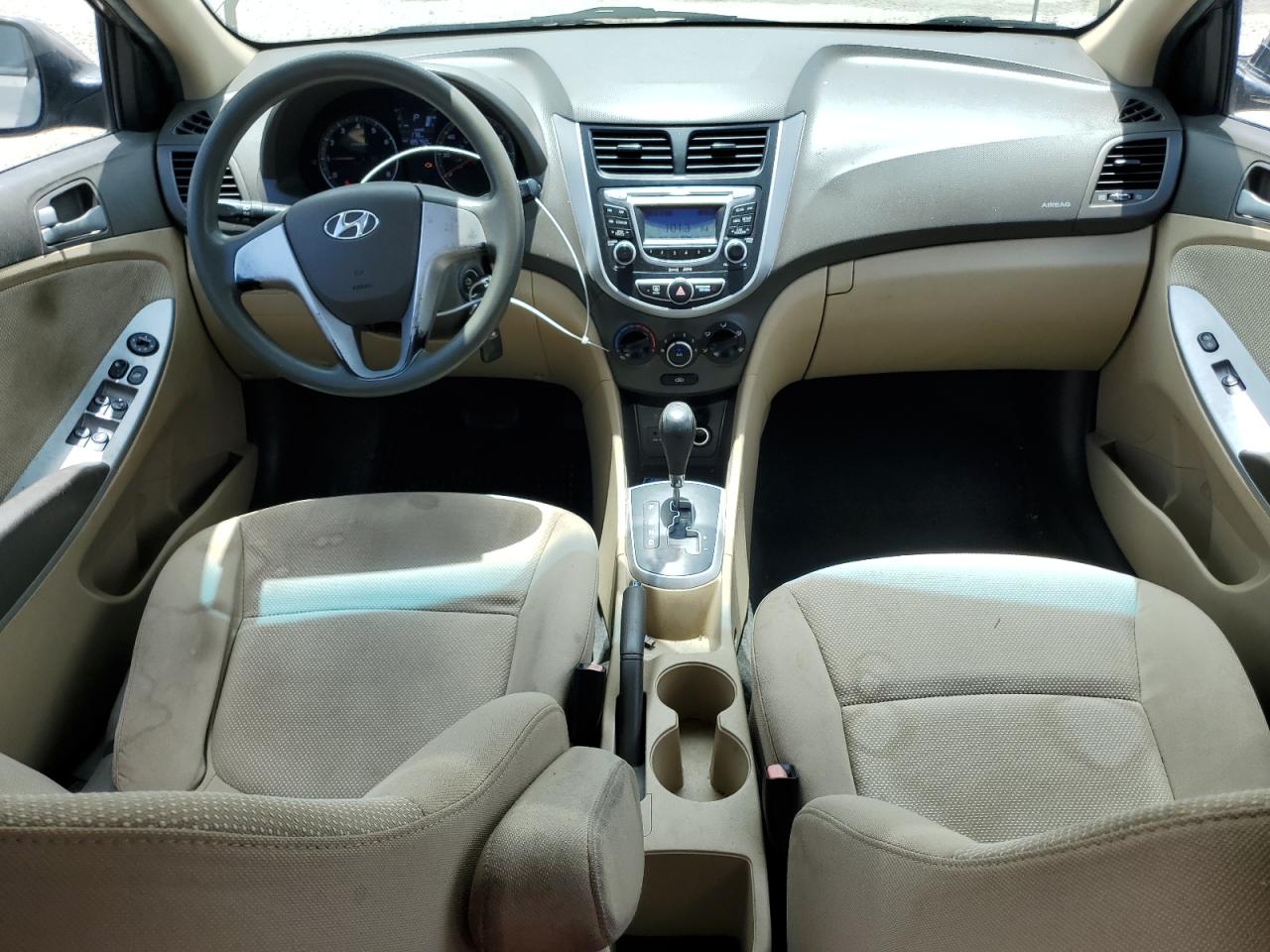 2013 Hyundai Accent Gls VIN: KMHCT4AE5DU396202 Lot: 63756464