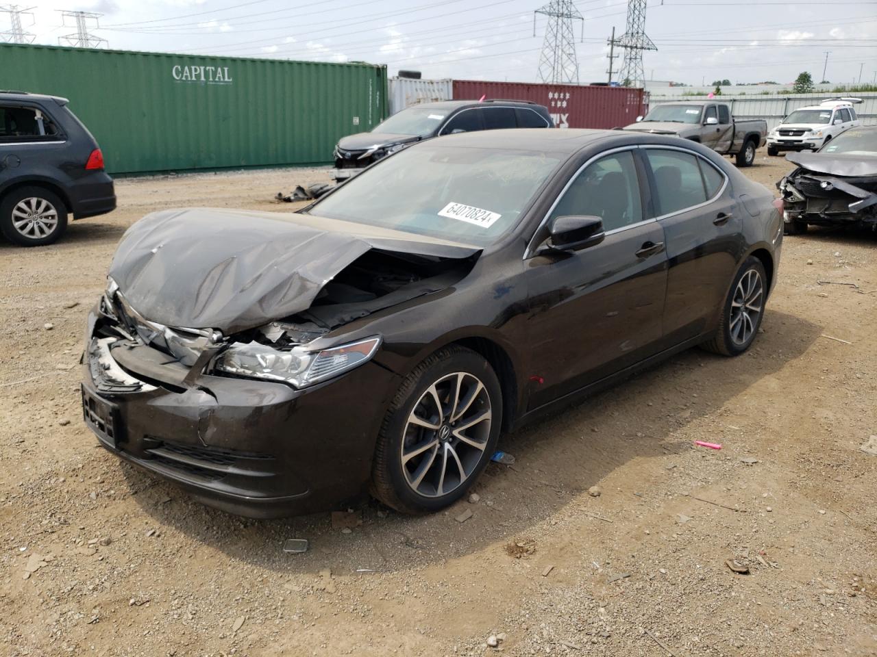 2015 Acura Tlx Tech VIN: 19UUB3F54FA010051 Lot: 64070824