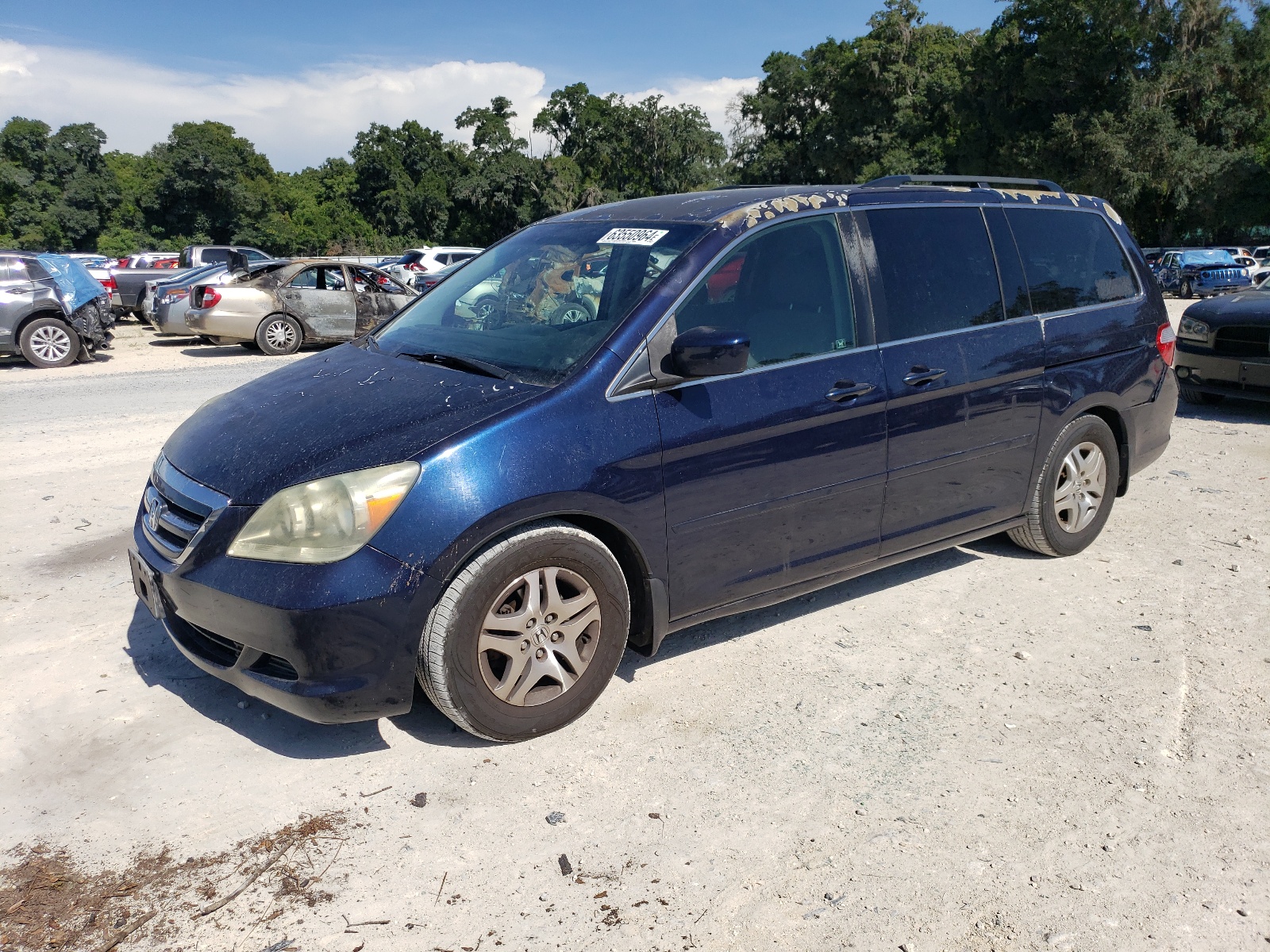 5FNRL38466B007343 2006 Honda Odyssey Ex