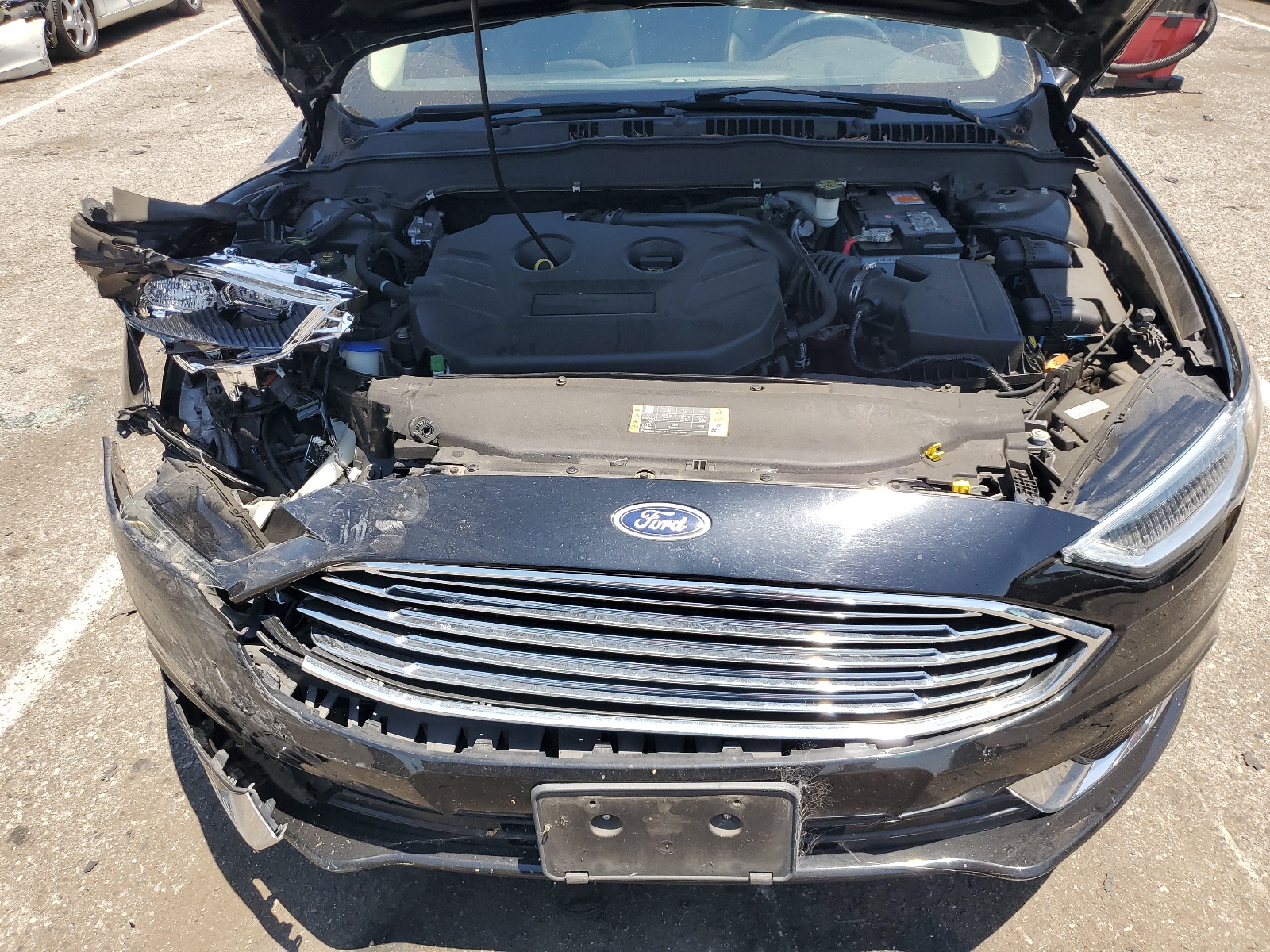 2018 Ford Fusion Se vin: 3FA6P0H94JR177098