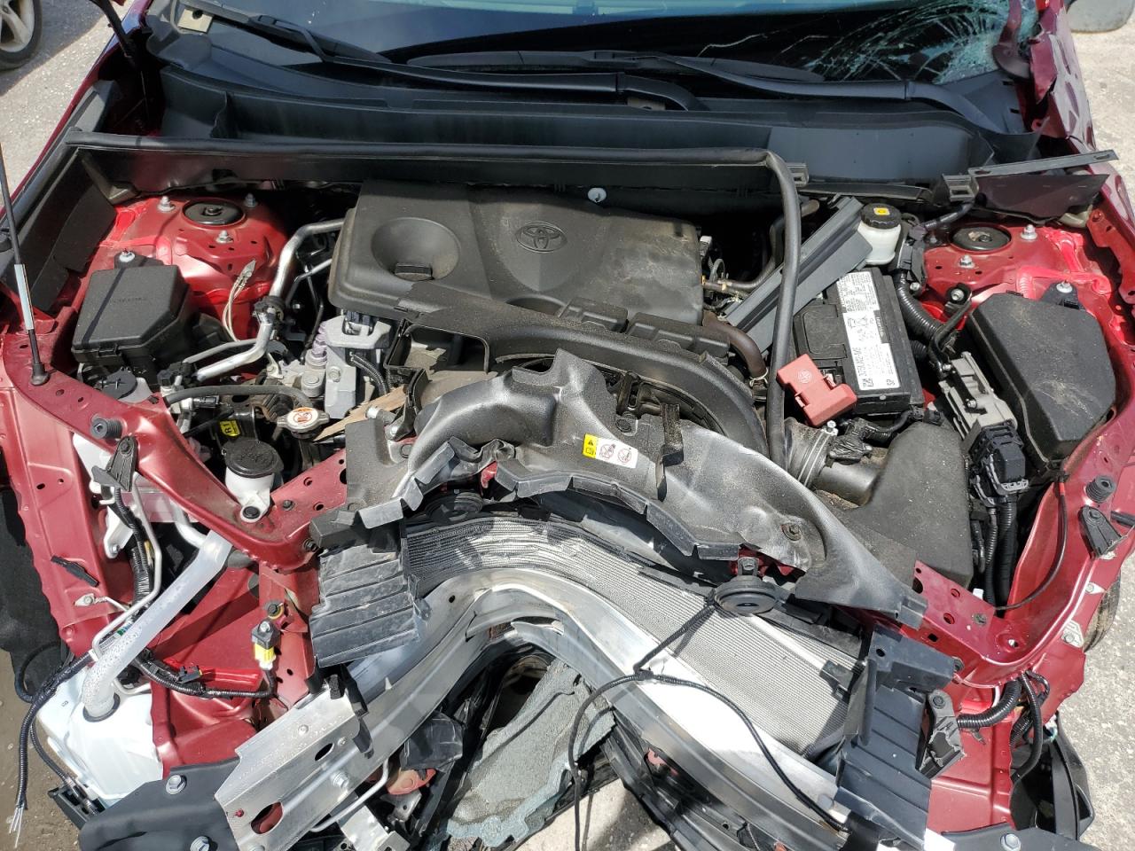 2021 Toyota Rav4 Le VIN: 2T3H1RFV6MW164135 Lot: 76544194