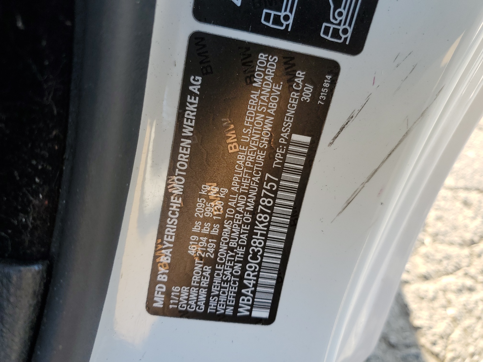 WBA4R9C38HK878757 2017 BMW 430Xi