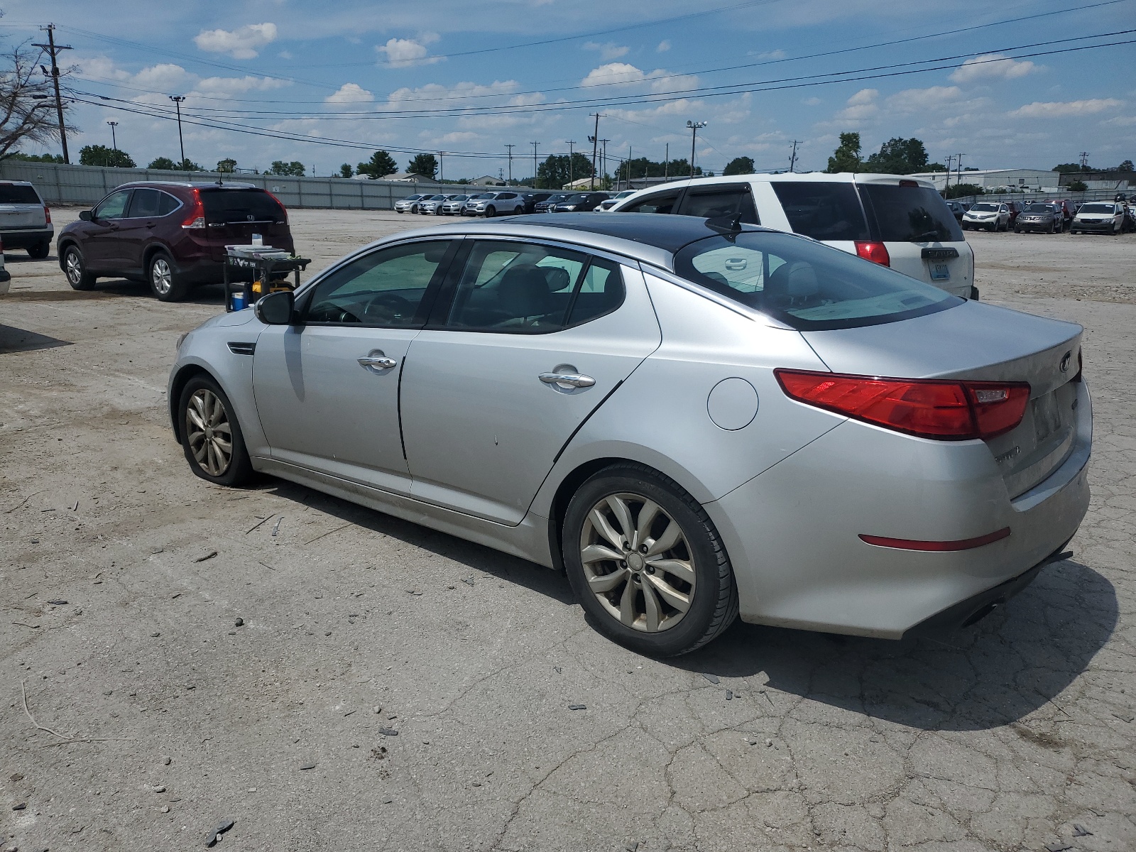 2014 Kia Optima Ex vin: 5XXGN4A71EG339505