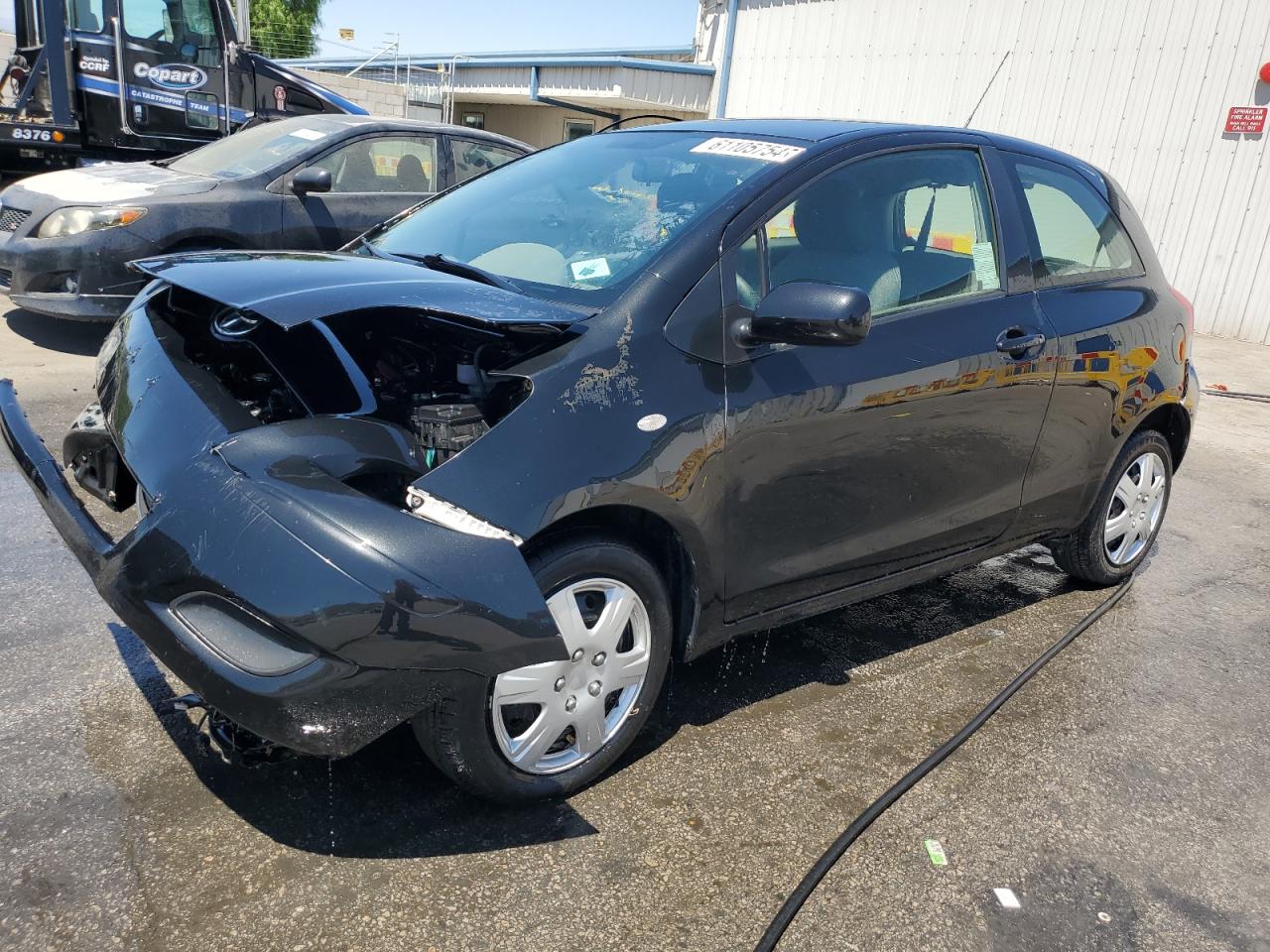 2010 Toyota Yaris de vânzare în Colton, CA - Front End