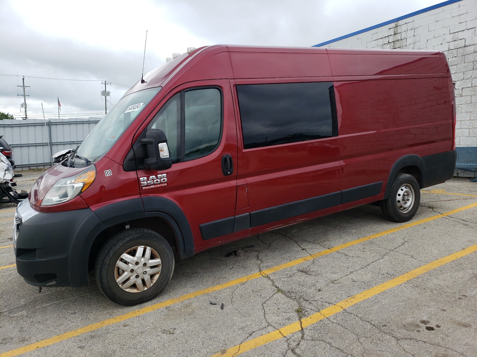 2021 Ram Promaster 3500 3500 High vin: 3C6MRVJG1ME514573