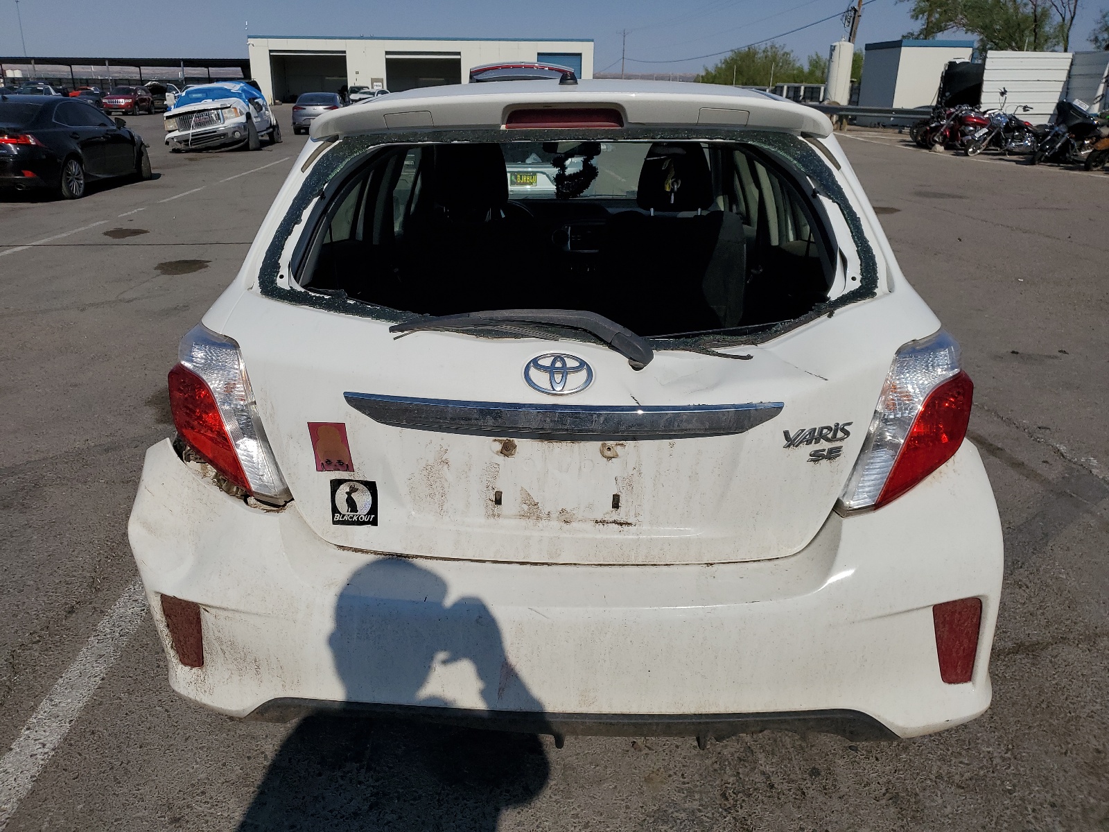 JTDKTUD37ED594792 2014 Toyota Yaris