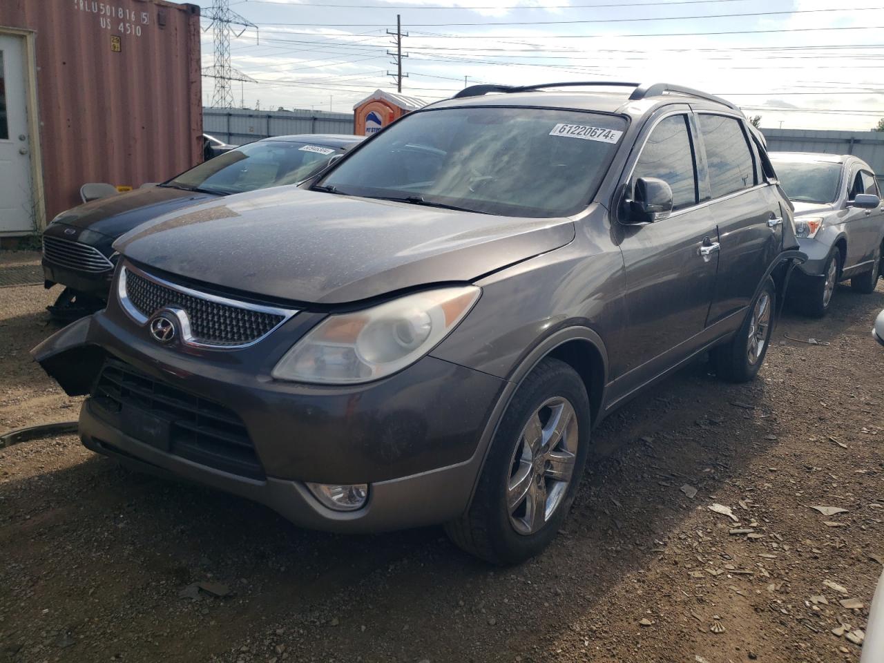 2008 Hyundai Veracruz Gls VIN: KM8NU13C18U076459 Lot: 61220674