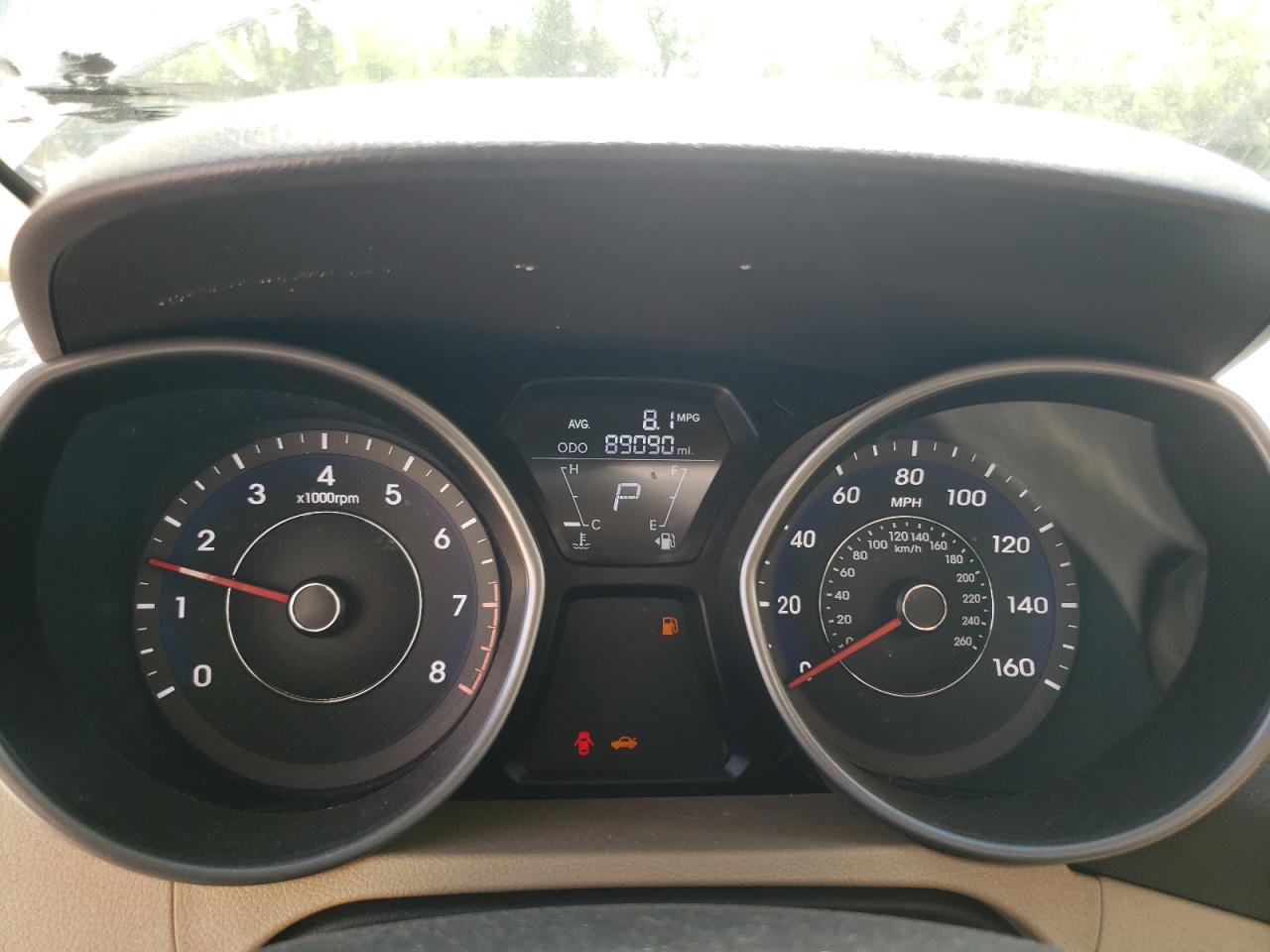 2012 Hyundai Elantra Gls VIN: 5NPDH4AE6CH132635 Lot: 65348244