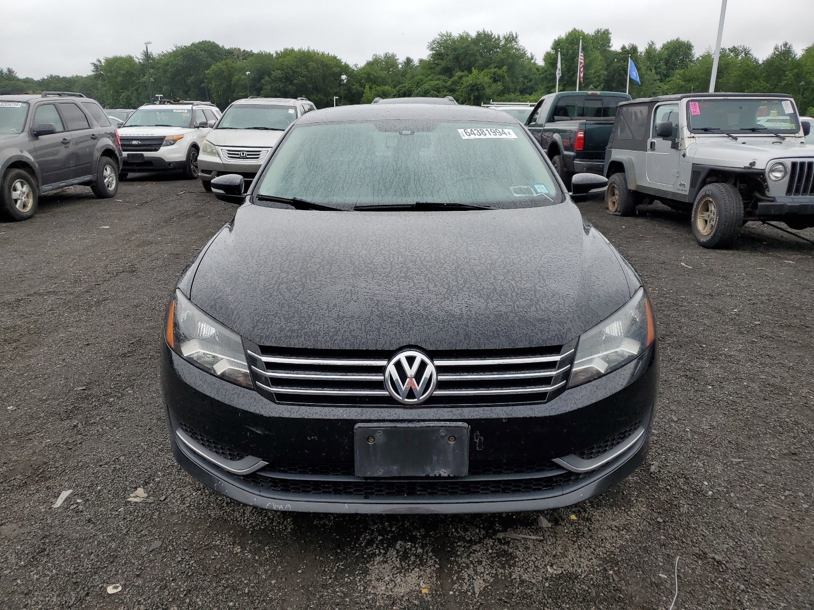 2013 Volkswagen Passat Se vin: 1VWBP7A3XDC031201