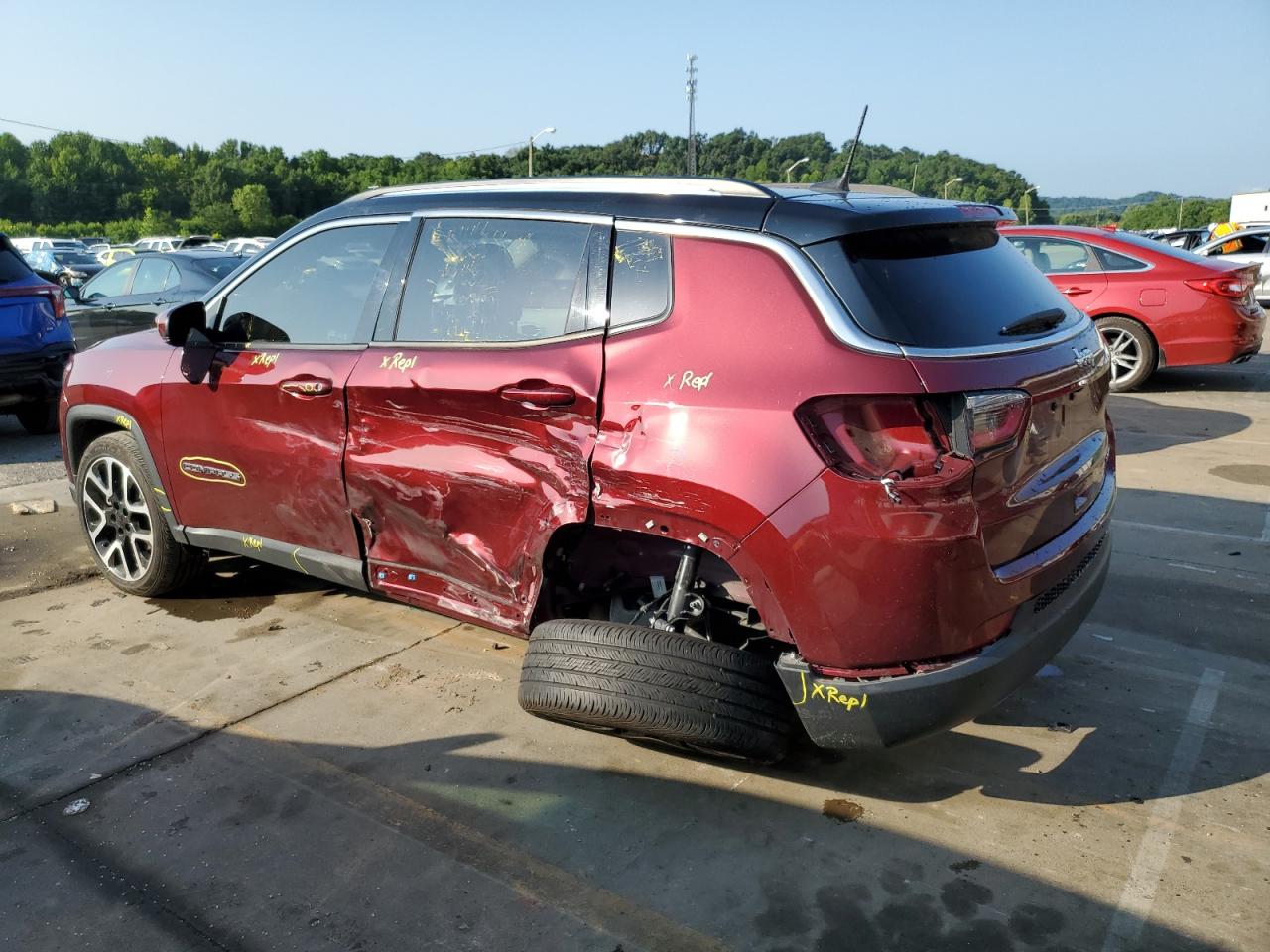 2021 Jeep Compass Limited VIN: 3C4NJCCB6MT585953 Lot: 64769234