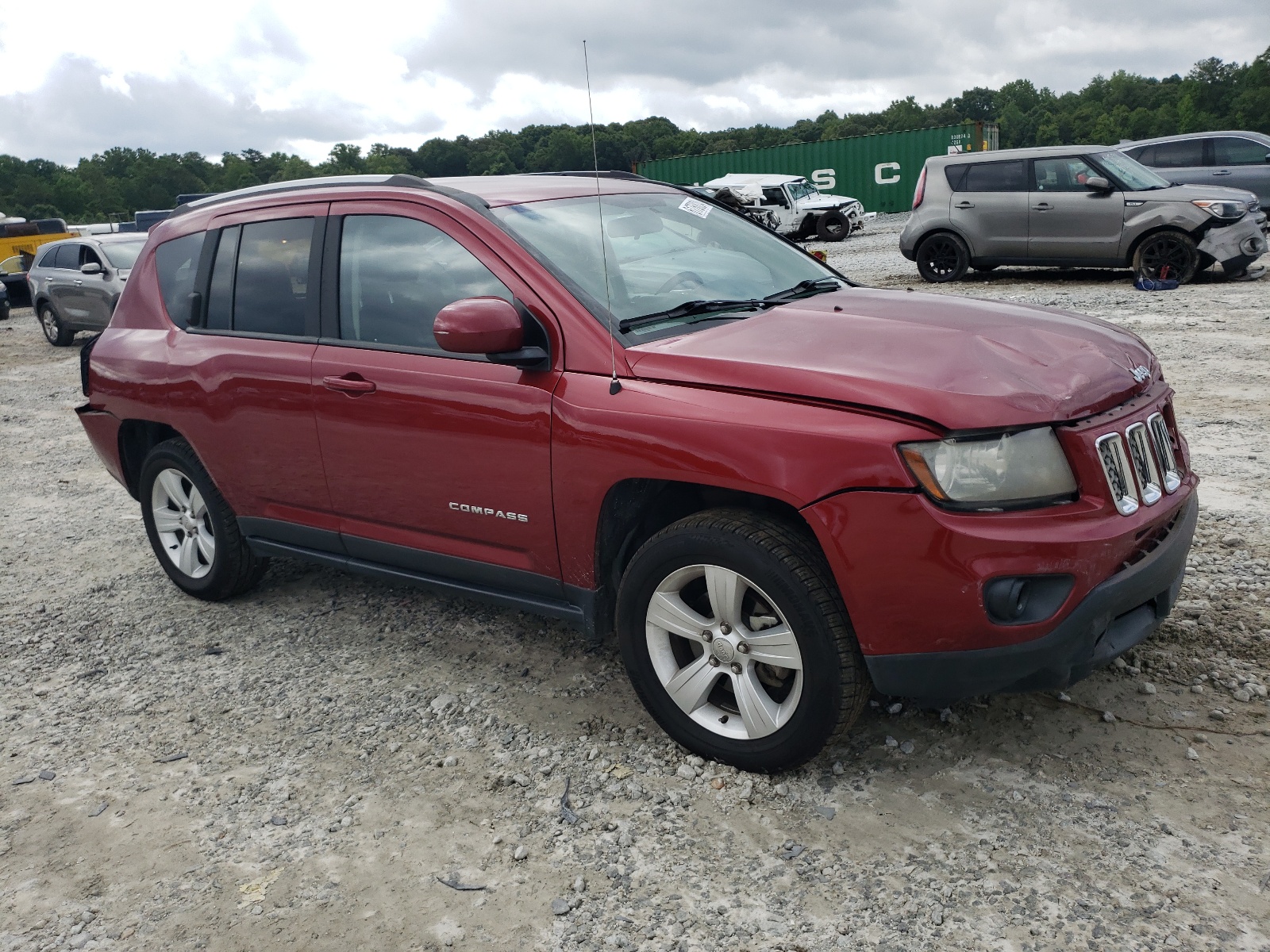 1C4NJCEBXFD203641 2015 Jeep Compass Latitude