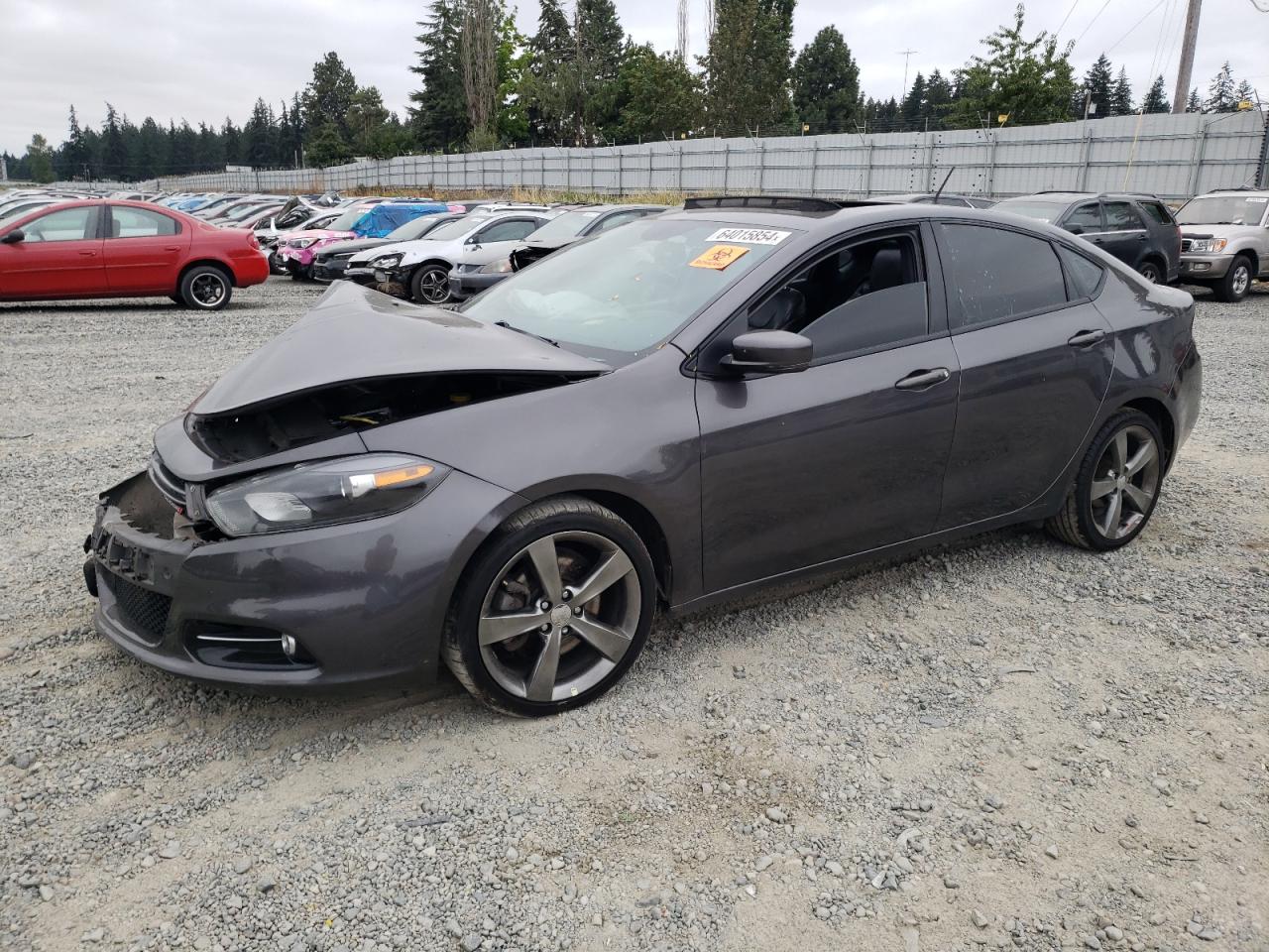 2014 Dodge Dart Gt VIN: 1C3CDFEB5ED906180 Lot: 64015854
