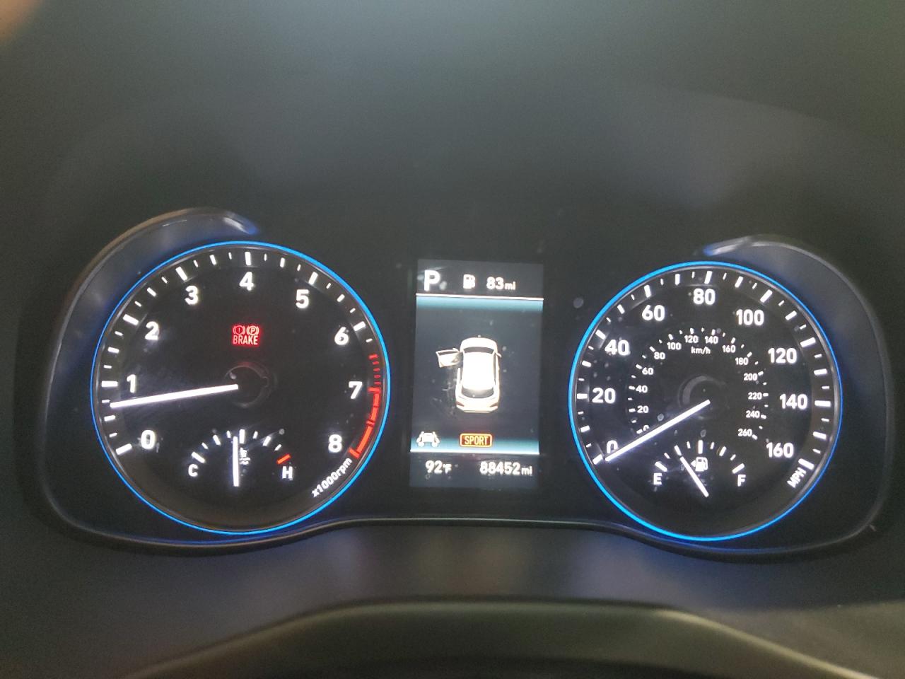 2021 Hyundai Kona Ultimate VIN: KM8K5CA56MU738448 Lot: 65437054