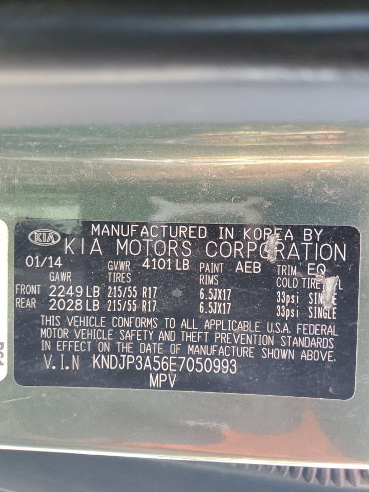 KNDJP3A56E7050993 2014 Kia Soul +