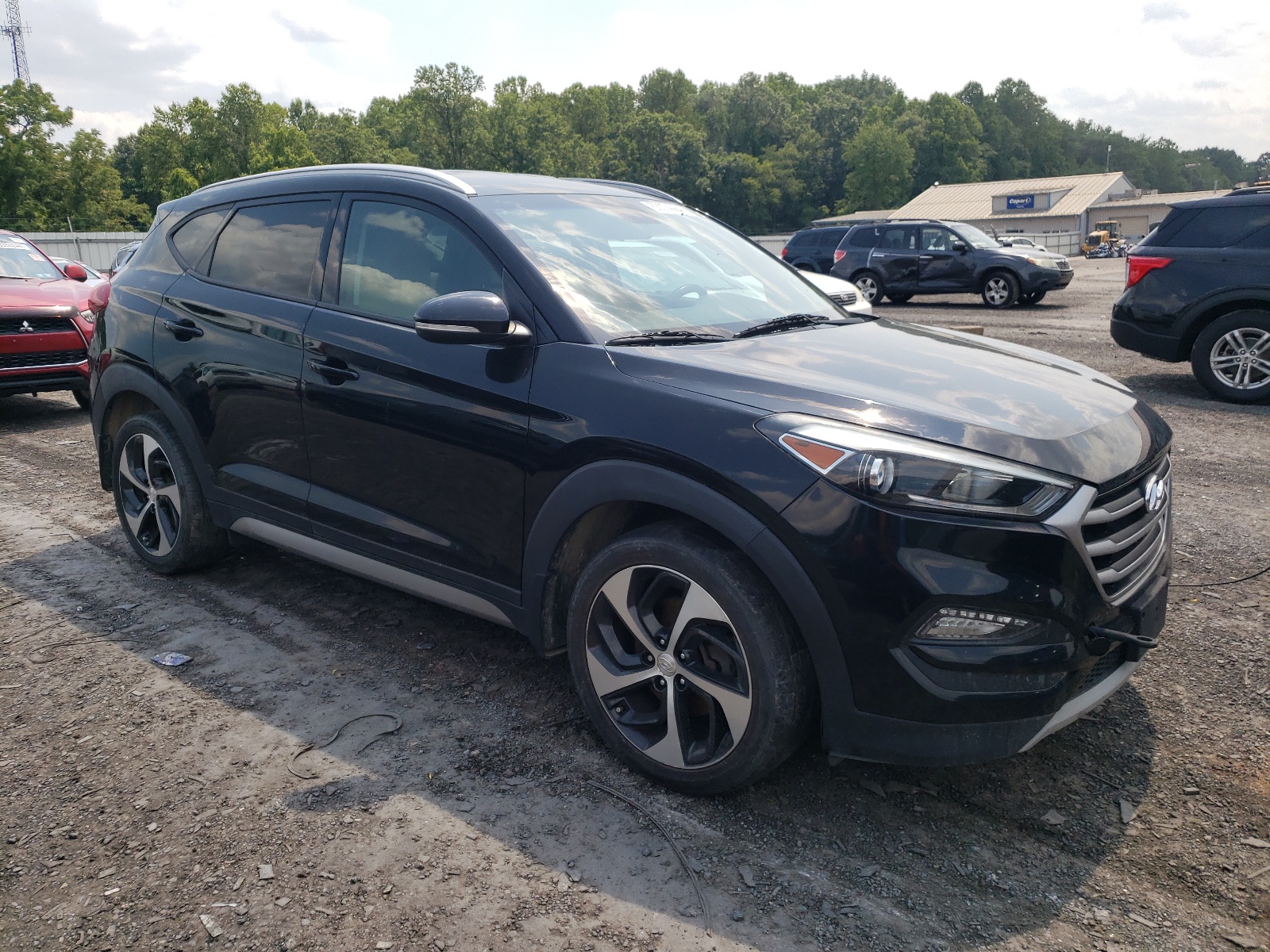 2017 Hyundai Tucson Limited vin: KM8J3CA27HU302320