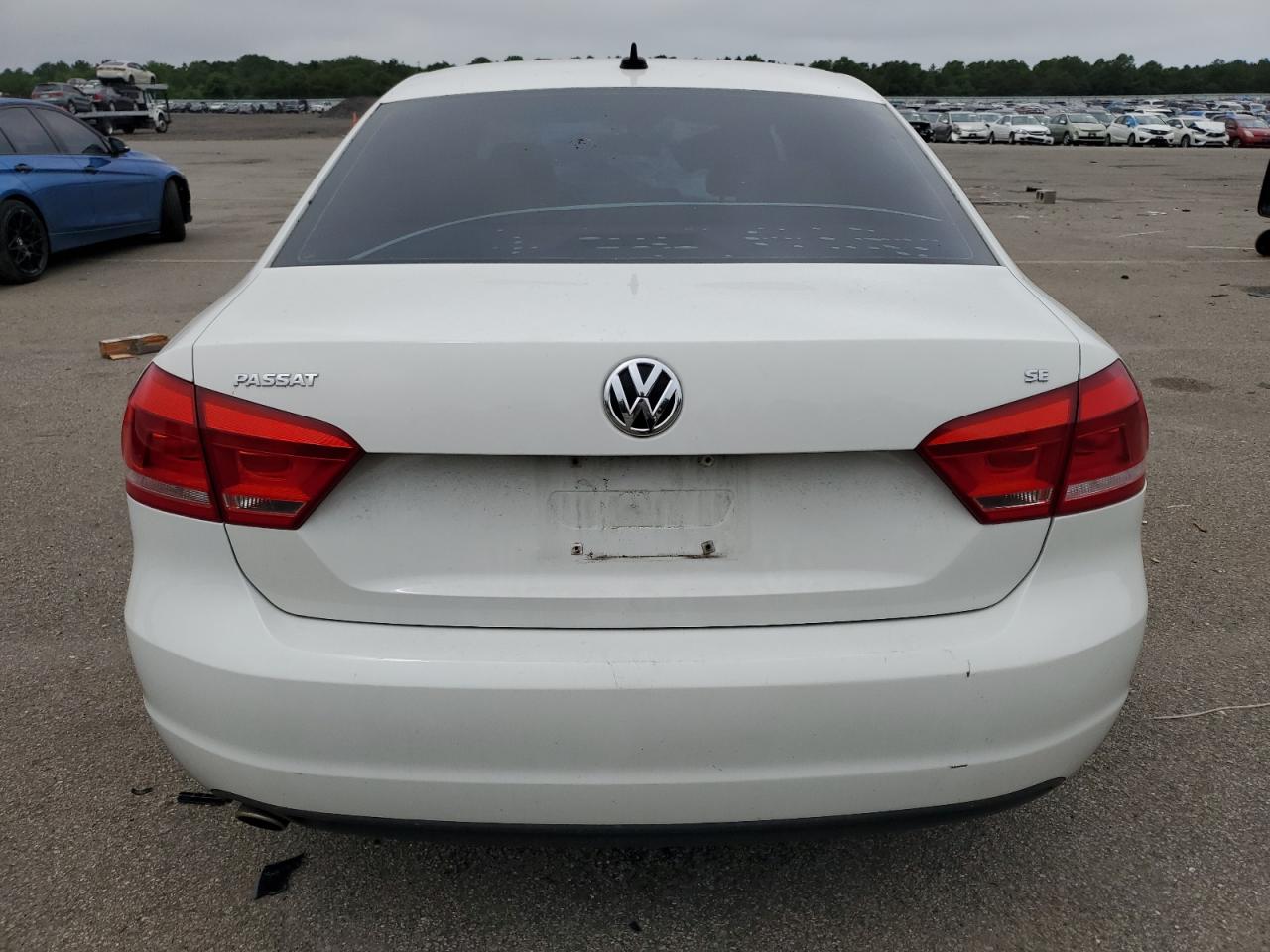 2012 Volkswagen Passat Se VIN: 1VWBP7A37CC096506 Lot: 61910624