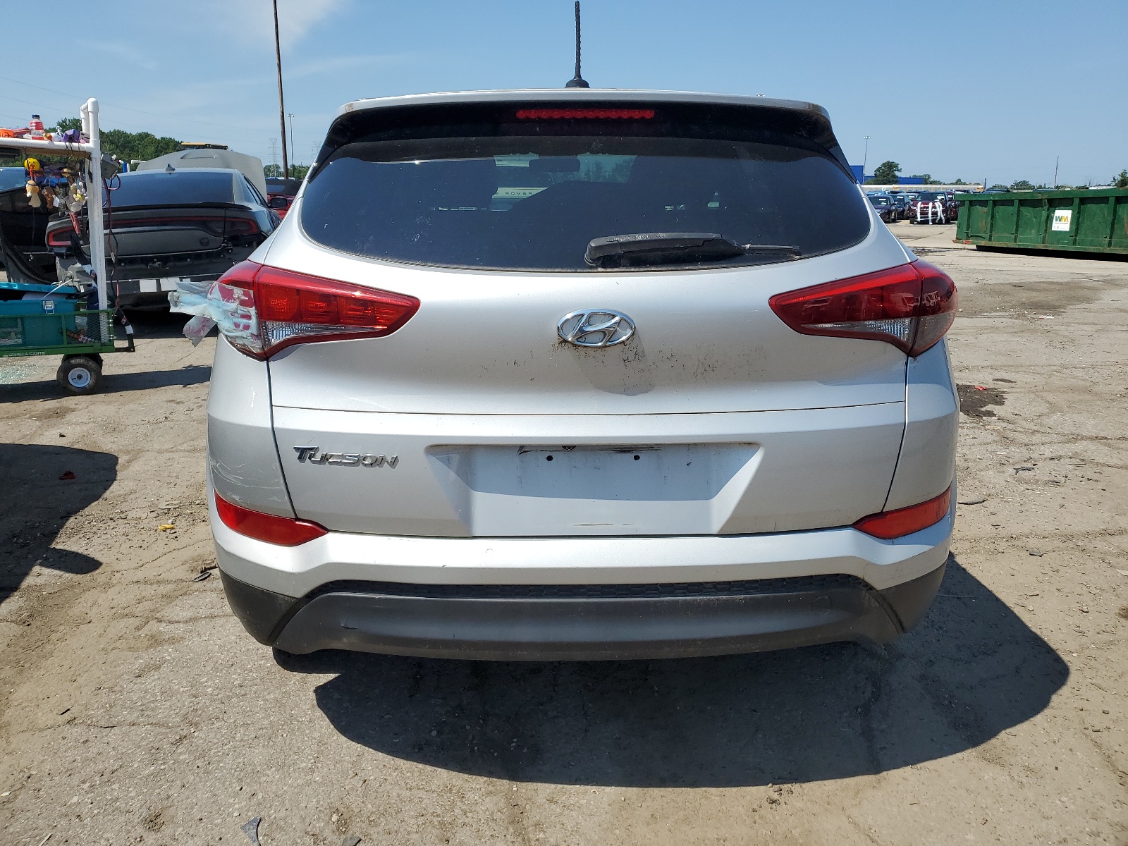 2016 Hyundai Tucson Se vin: KM8J23A45GU252844