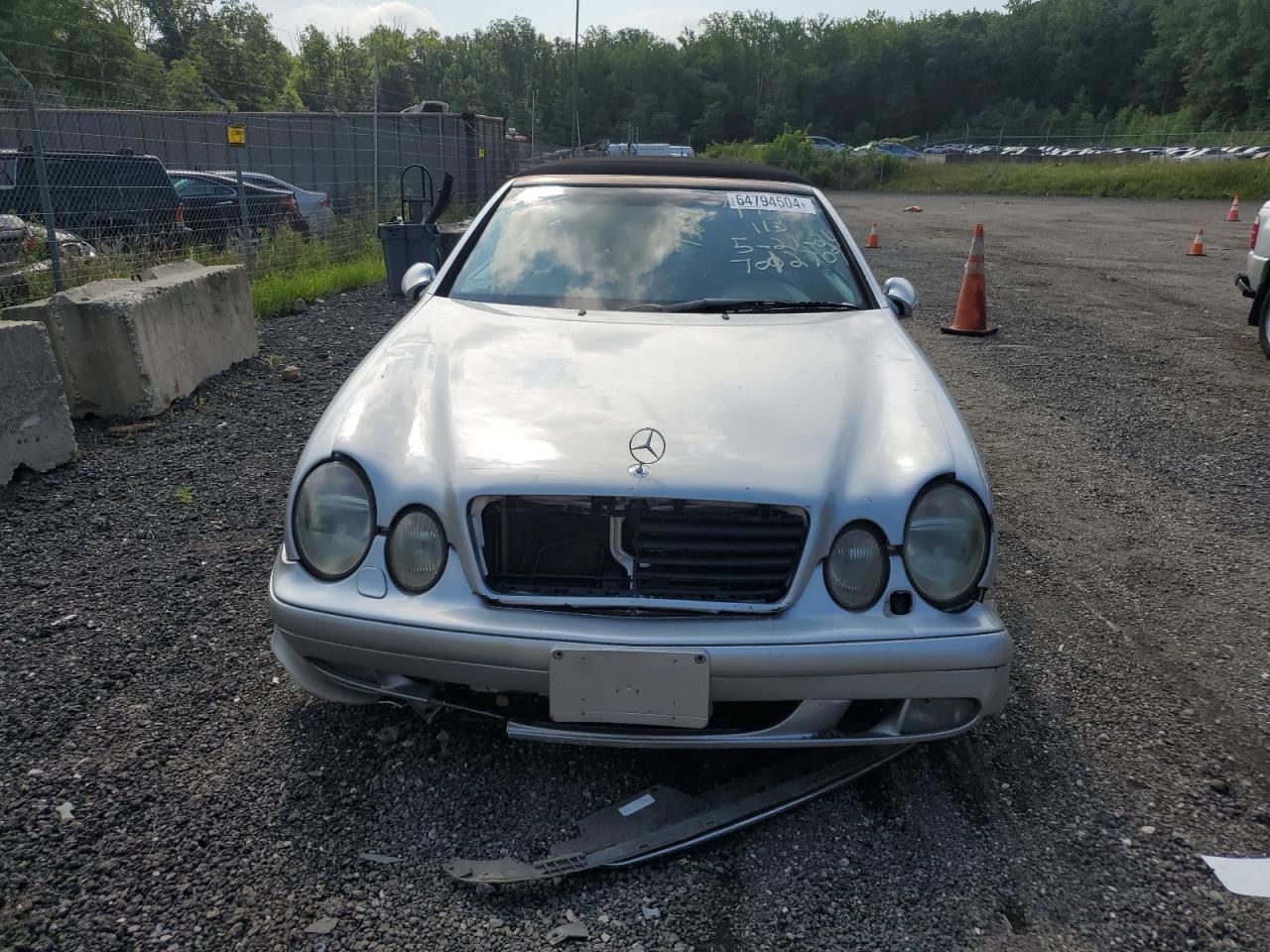 2003 Mercedes-Benz Clk 320 VIN: WDBLK65G93T134314 Lot: 64794504