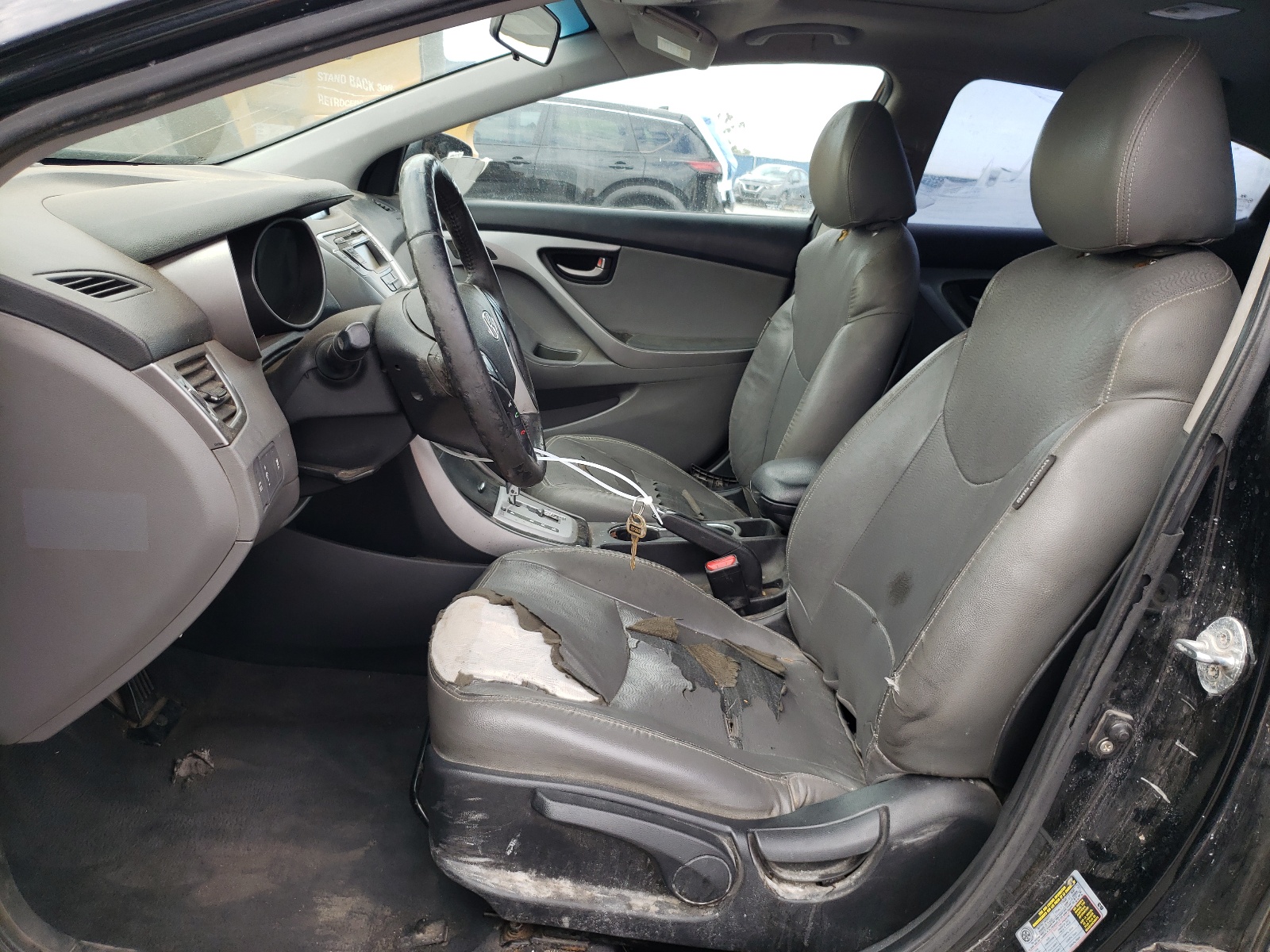 KMHDH4AE9CU332829 2012 Hyundai Elantra Gls