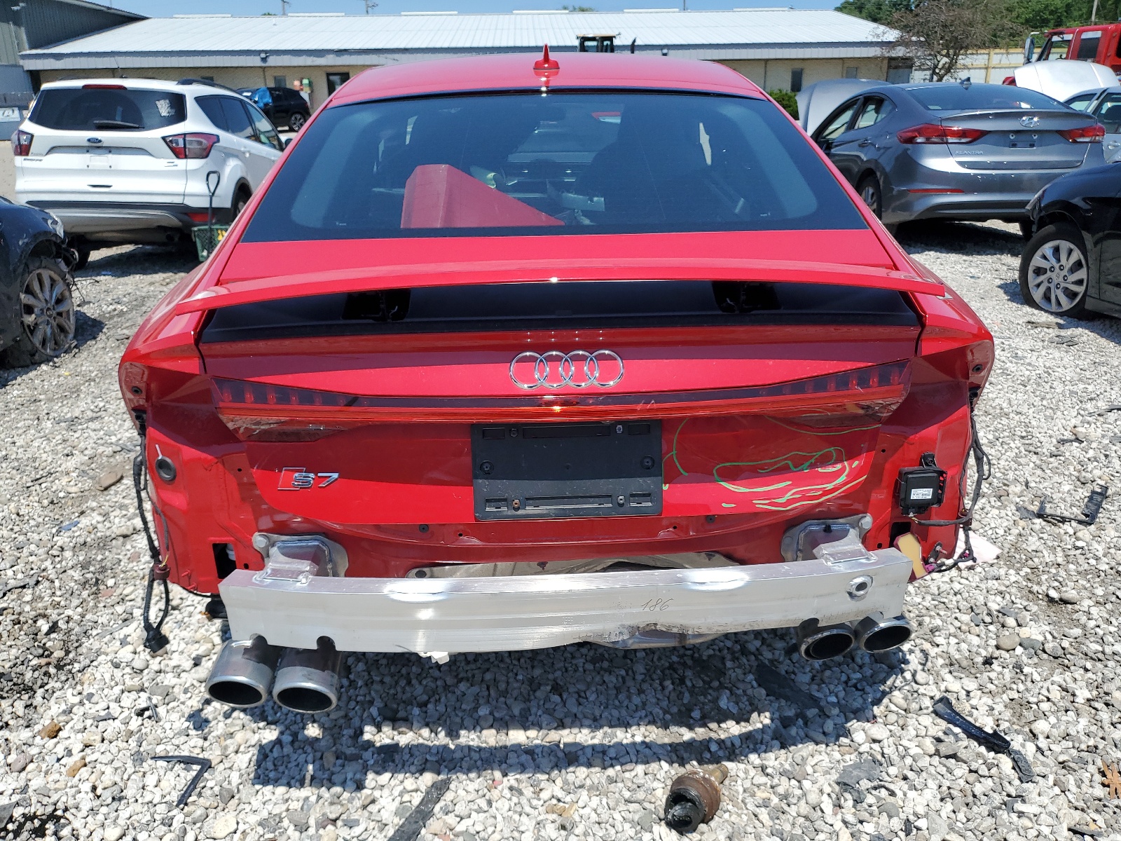 WAUSFBF2XNN054196 2022 Audi S7 Prestige