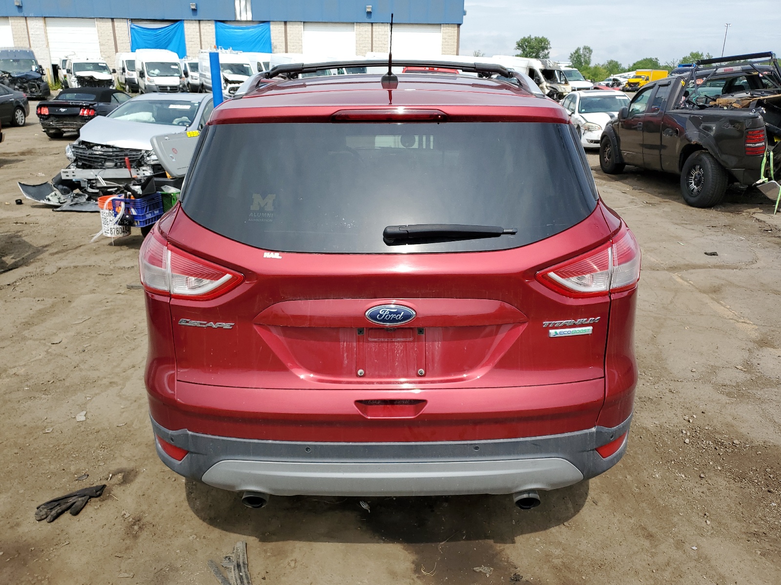 1FMCU0J97DUB38496 2013 Ford Escape Titanium