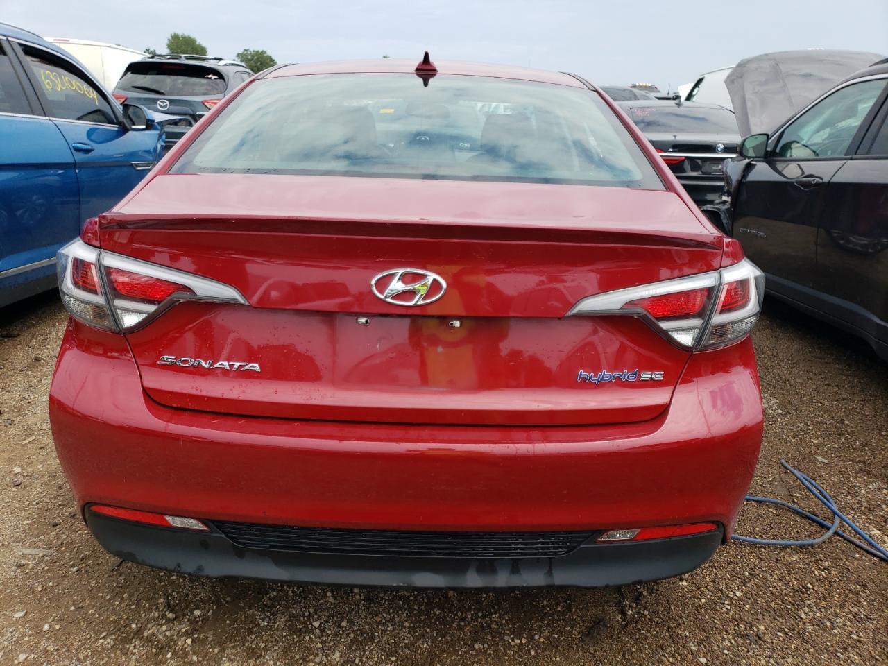 KMHE24L16GA028557 2016 Hyundai Sonata Hybrid