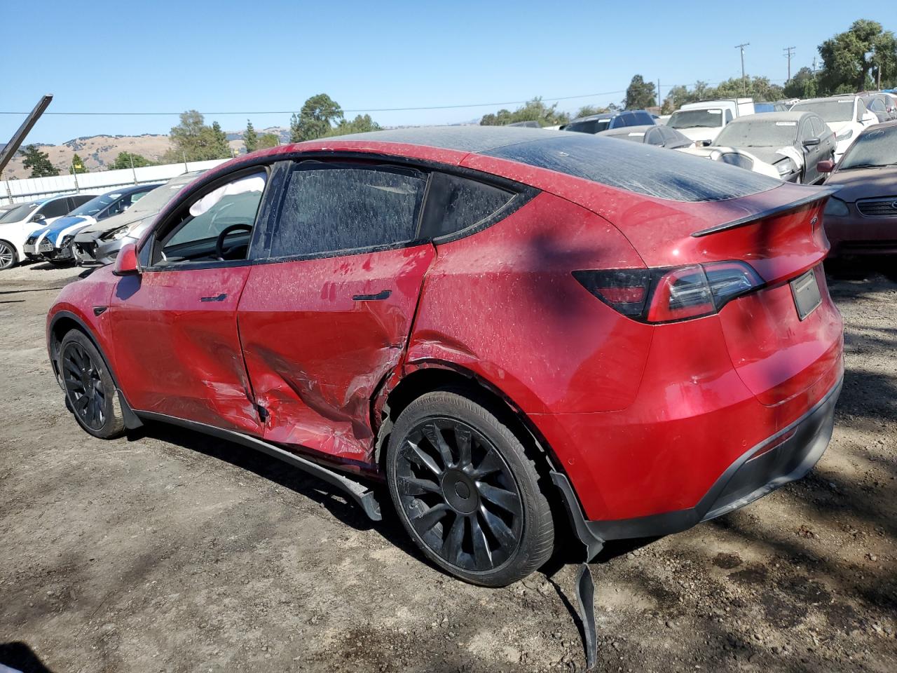 2022 Tesla Model Y VIN: 7SAYGDEE5NF555337 Lot: 63831714