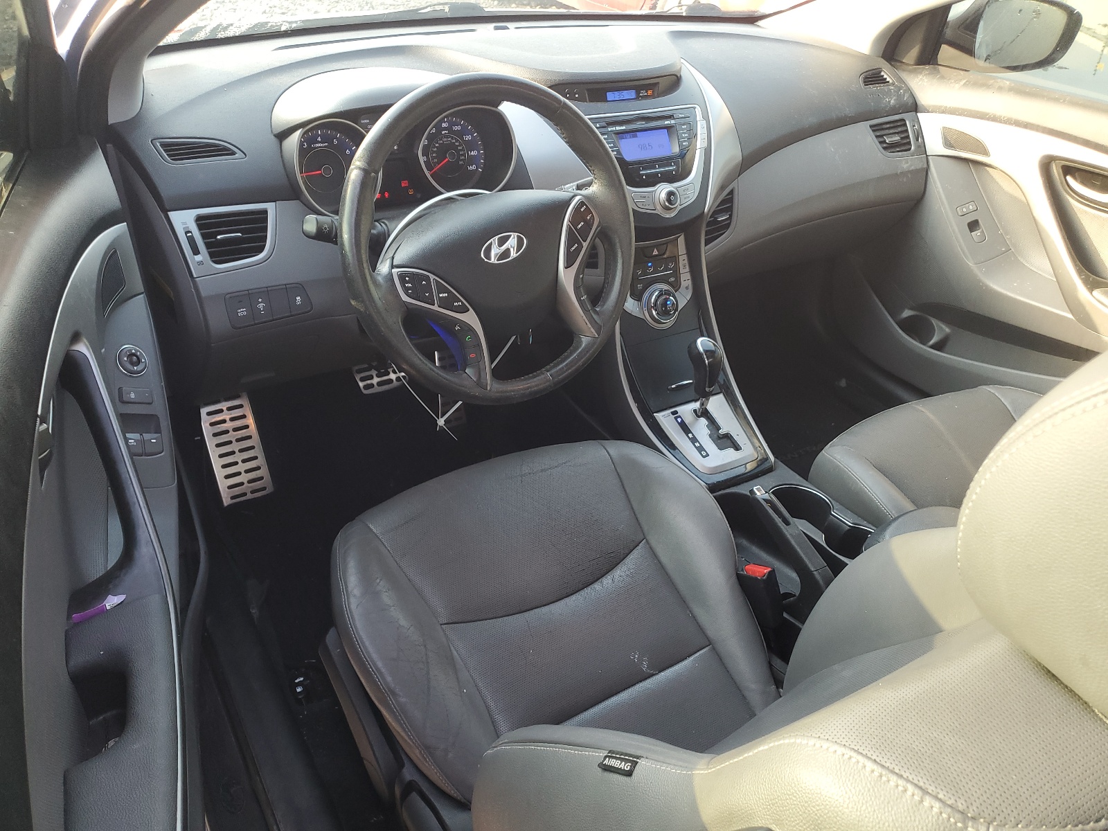 KMHDH6AE1DU013356 2013 Hyundai Elantra Coupe Gs