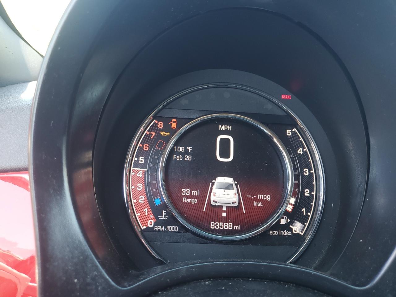 2015 Fiat 500 Sport VIN: 3C3CFFBR9FT753889 Lot: 61445024