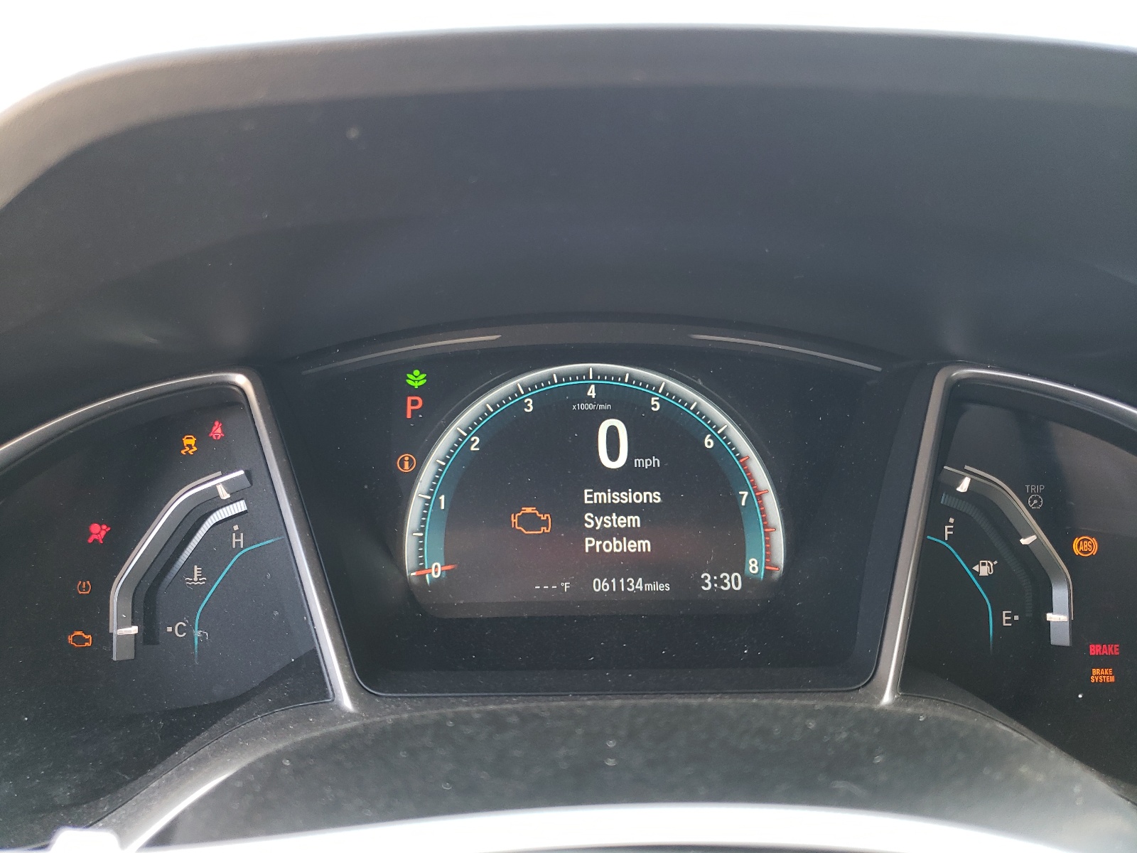 JHMFC1F33JX005726 2018 Honda Civic Ex