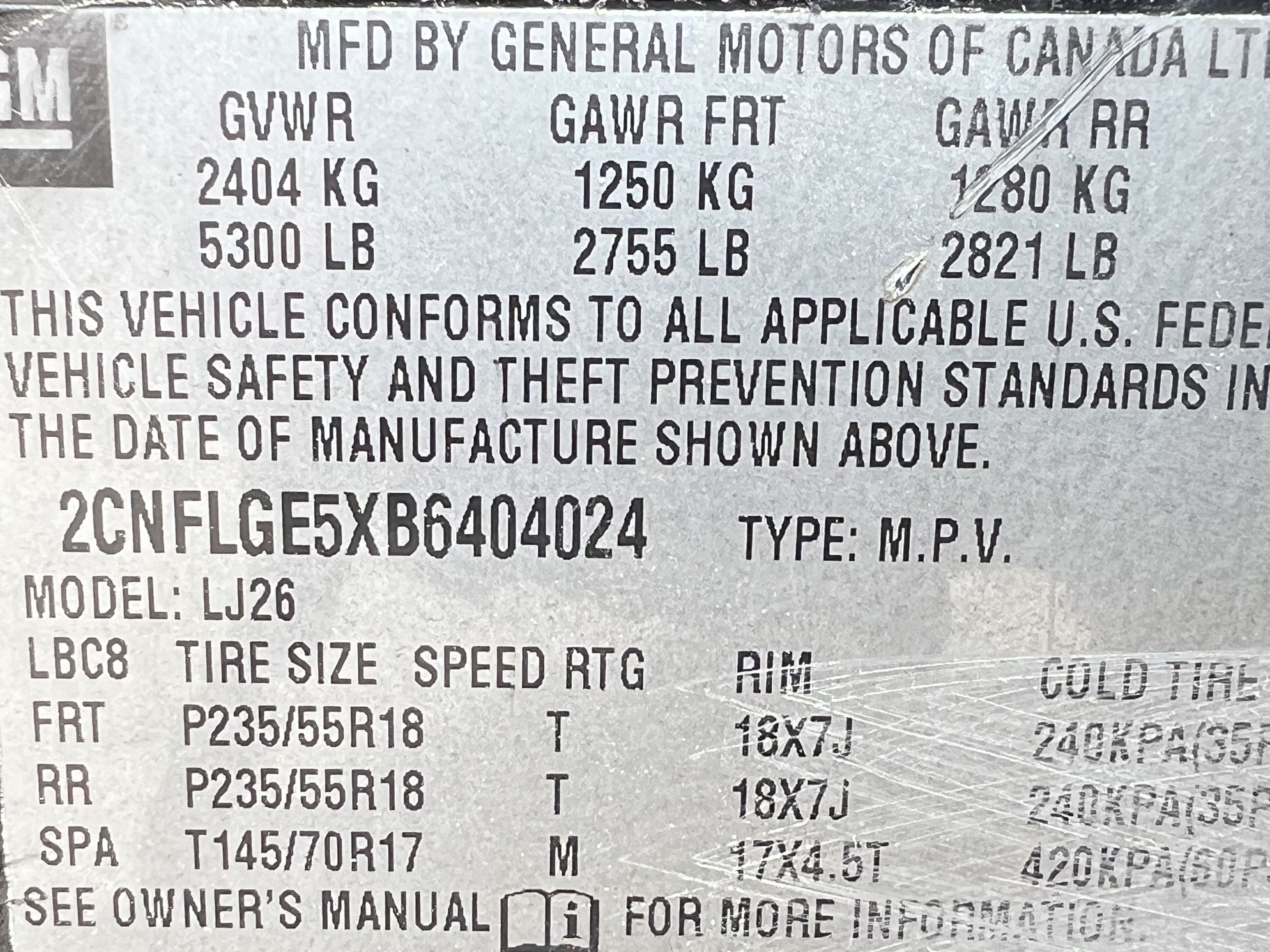 2CNFLGE5XB6404024 2011 Chevrolet Equinox Ltz
