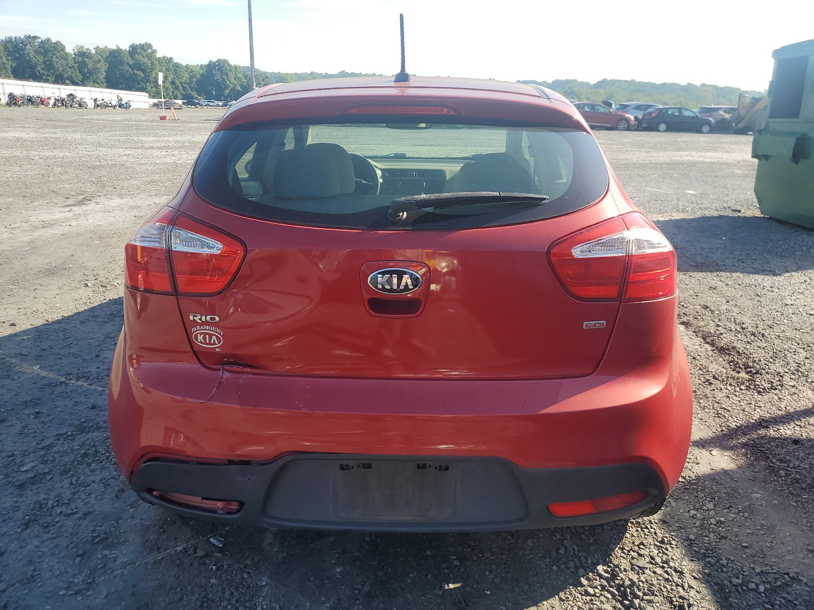 2013 Kia Rio Lx vin: KNADM5A34D6300412