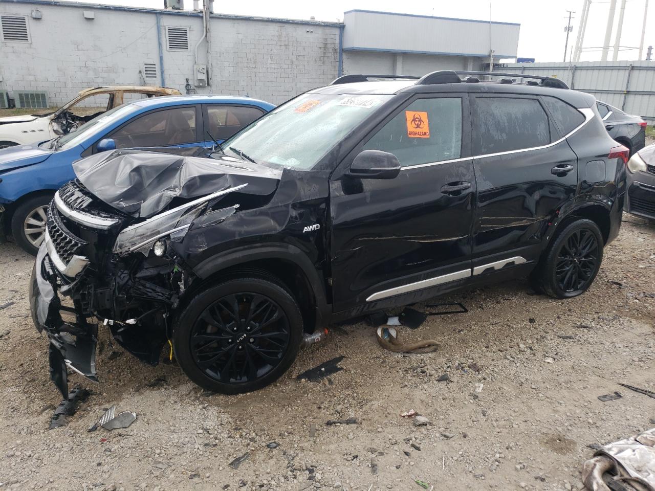 2023 Kia Seltos Nightfall VIN: KNDEUCA25P7348695 Lot: 63260774