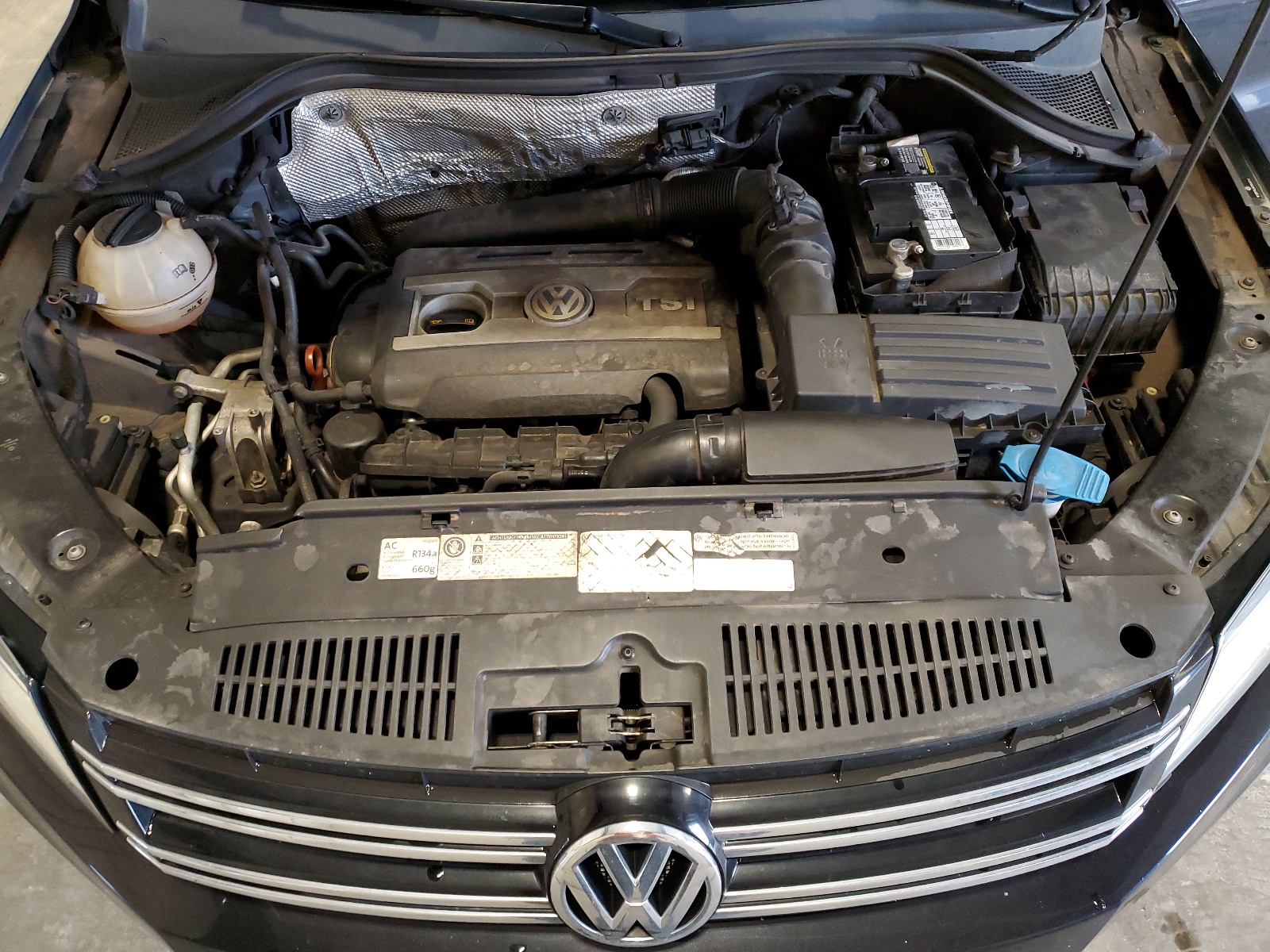 2012 Volkswagen Tiguan S vin: WVGBV7AX4CW504207