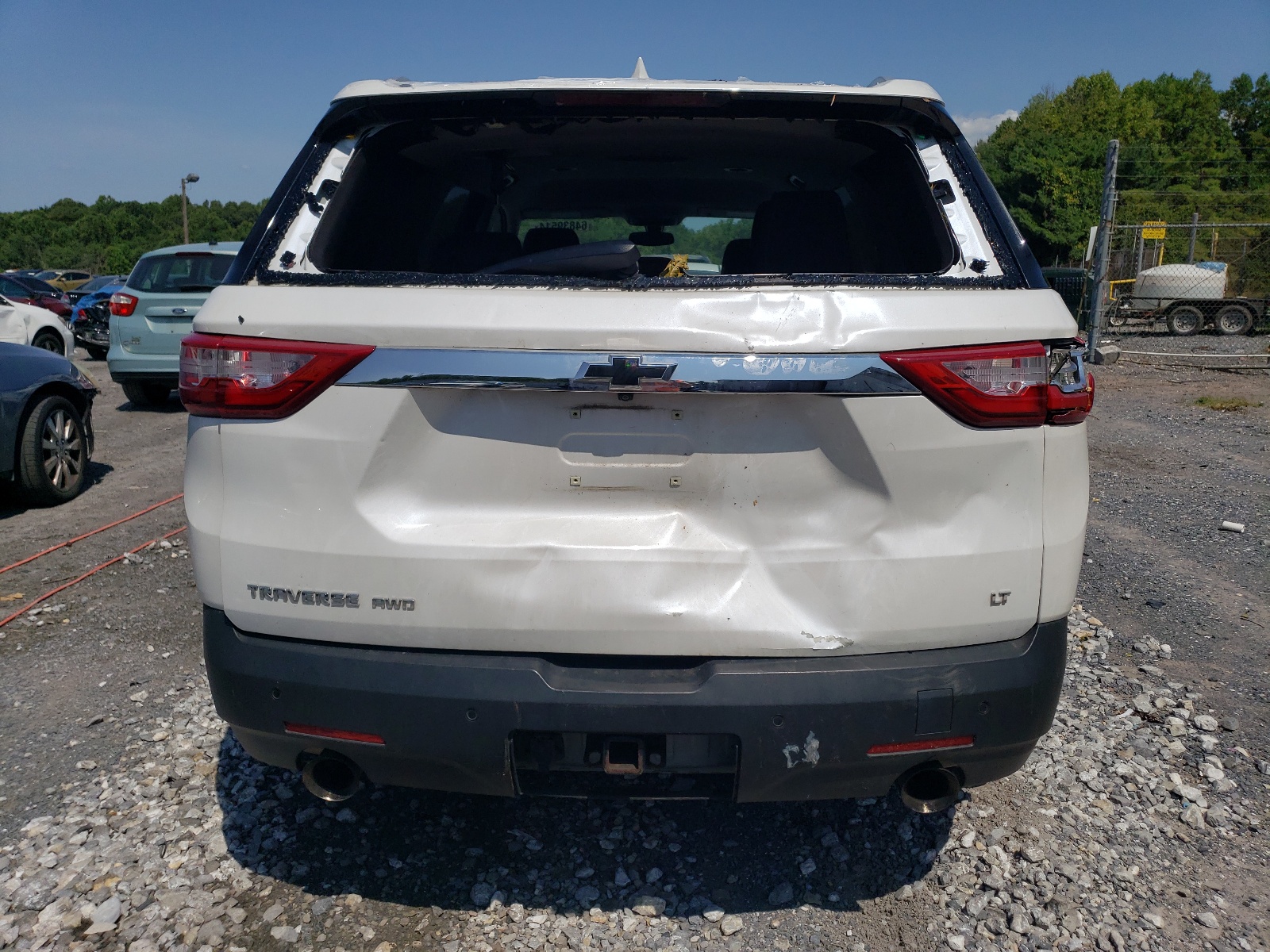 1GNEVGKW4JJ281756 2018 Chevrolet Traverse Lt