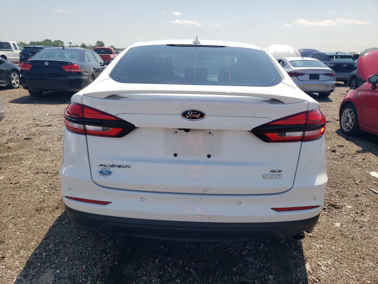 2020 Ford Fusion Se VIN: 3FA6P0HDXLR231348 Lot: 62735304