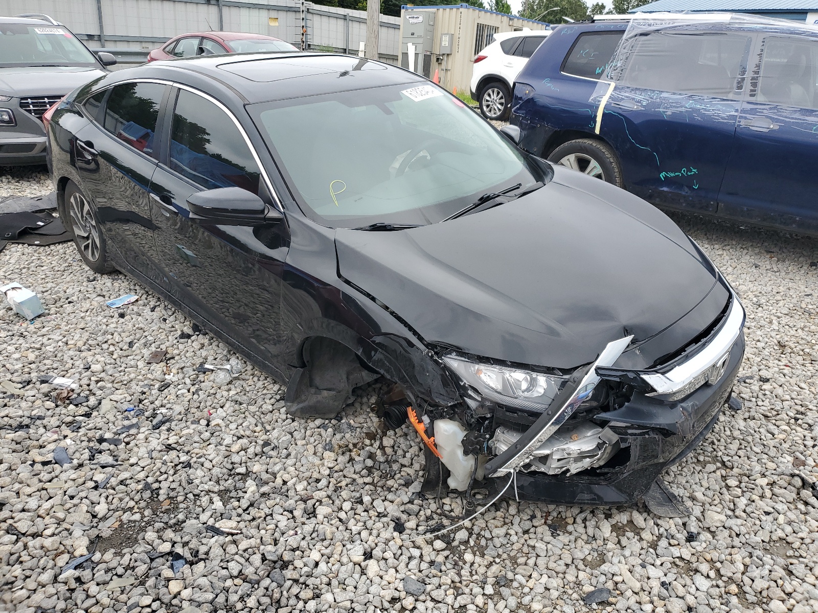 2018 Honda Civic Ex vin: 19XFC2F74JE026899