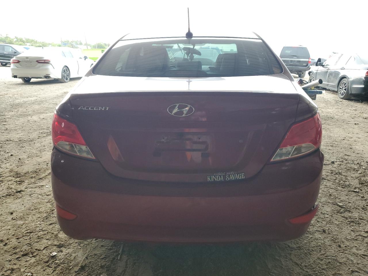 VIN KMHCT4AEXHU387260 2017 HYUNDAI ACCENT no.6