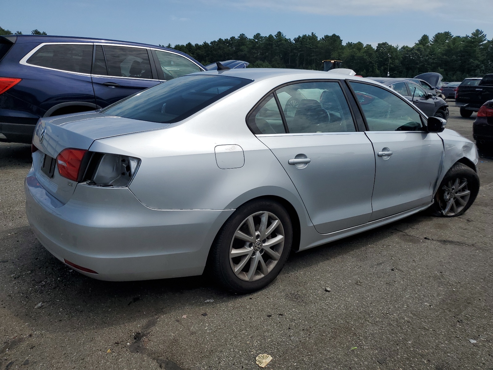 2014 Volkswagen Jetta Se vin: 3VWD17AJ2EM274560