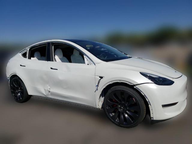  TESLA MODEL Y 2023 Білий