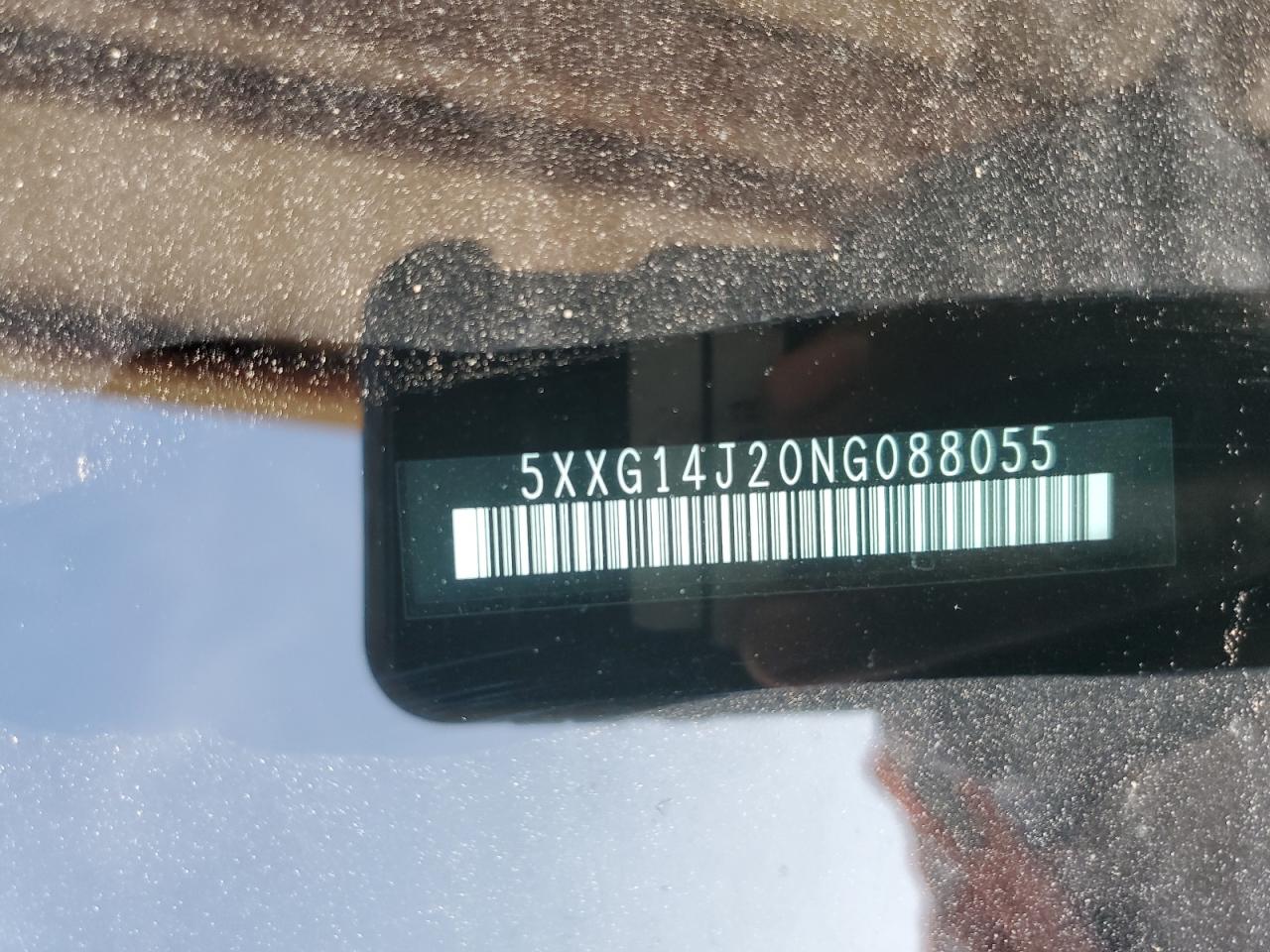 2022 Kia K5 Lxs VIN: 5XXG14J20NG088055 Lot: 61692054