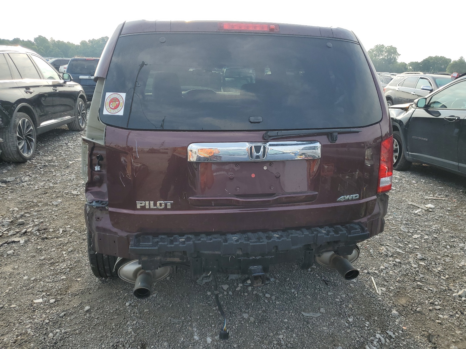 5FNYF4H59DB040979 2013 Honda Pilot Exl
