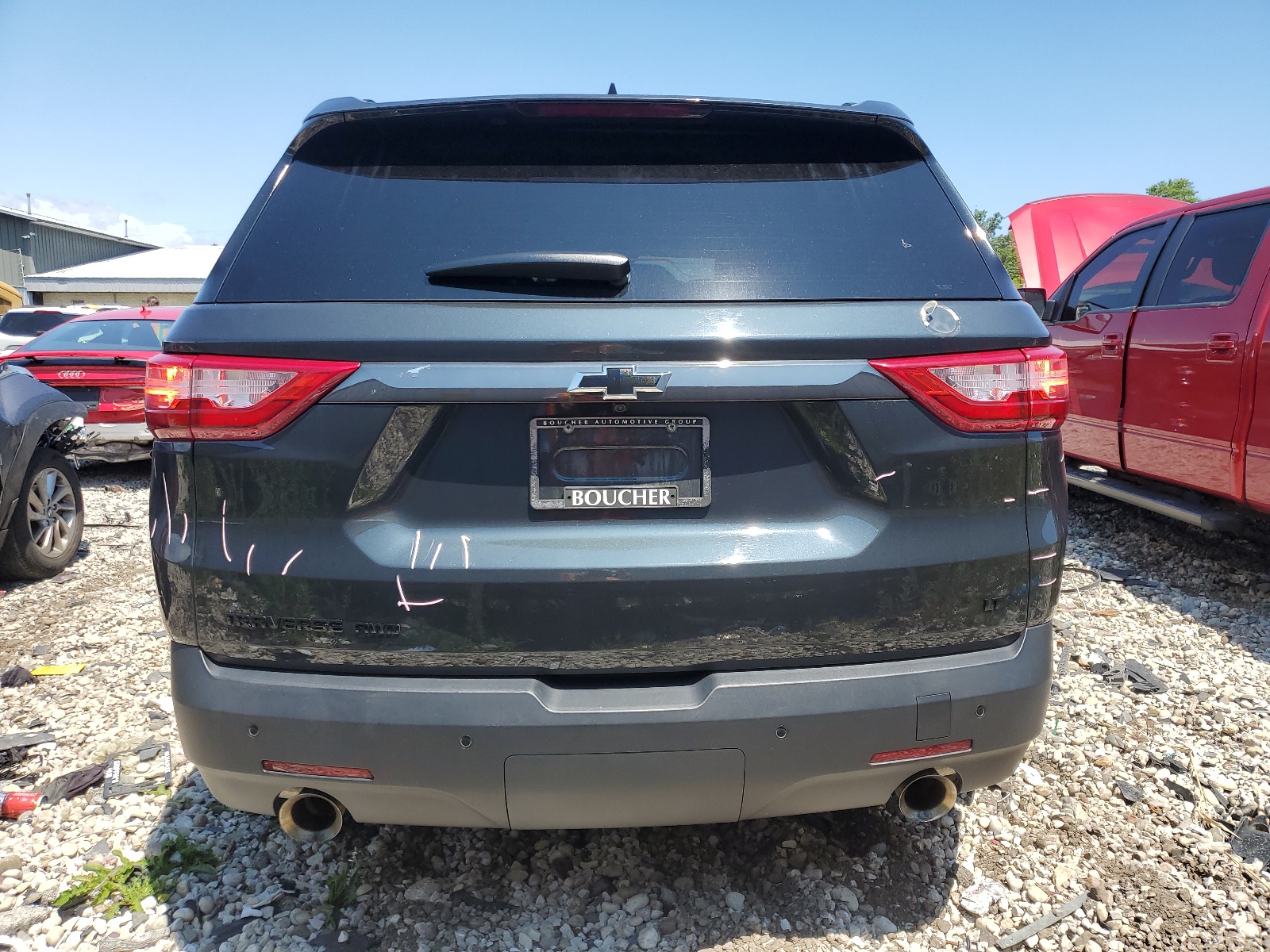 1GNEVHKW6KJ293057 2019 Chevrolet Traverse Lt