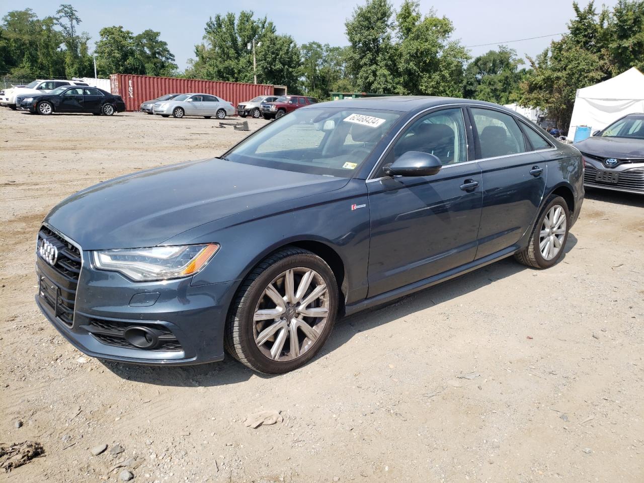 2012 Audi A6 Premium VIN: WAUFGAFC5CN044917 Lot: 62468434