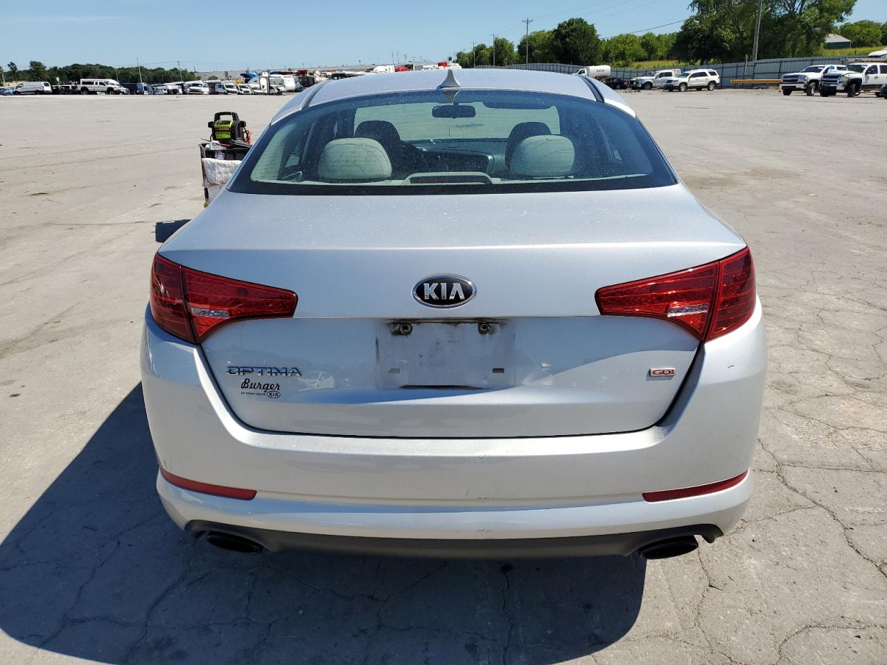 2013 Kia Optima Lx VIN: 5XXGM4A72DG198395 Lot: 61086794