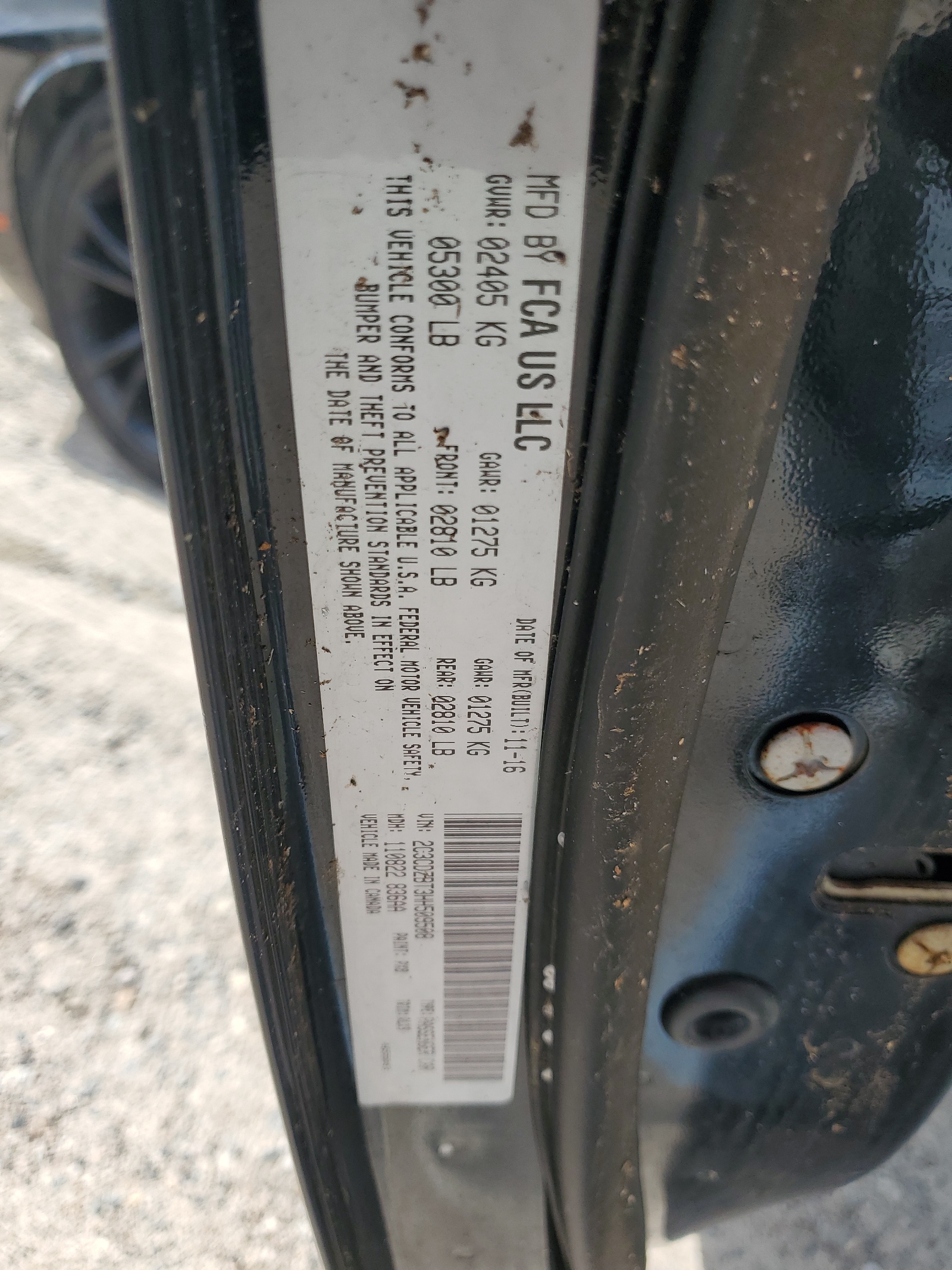 2C3CDZBT3HH509508 2017 Dodge Challenger R/T