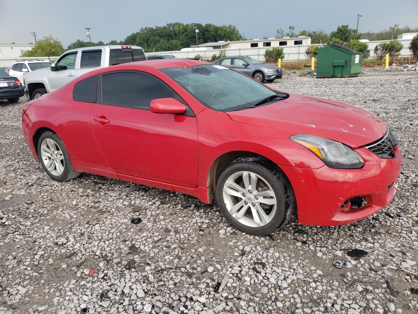 2012 Nissan Altima S vin: 1N4AL2EP4CC156516