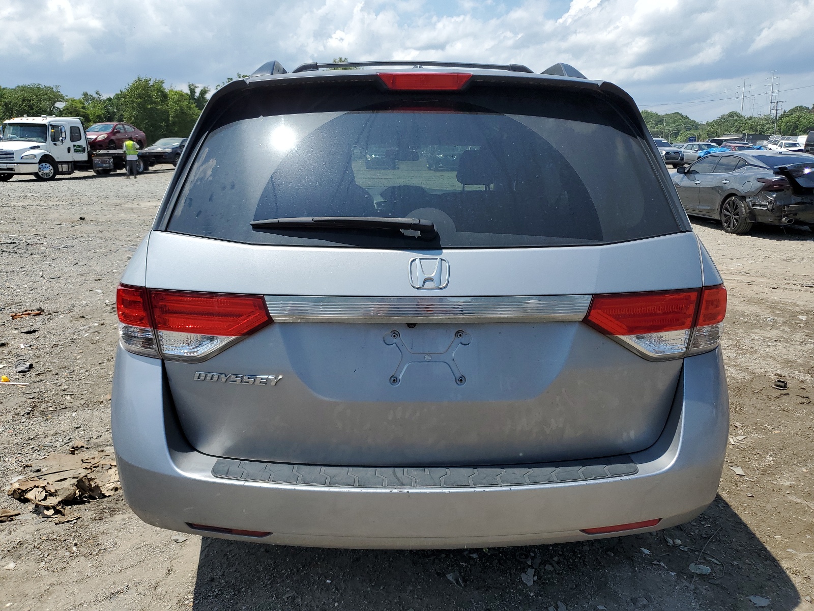 5FNRL5H68HB026301 2017 Honda Odyssey Exl