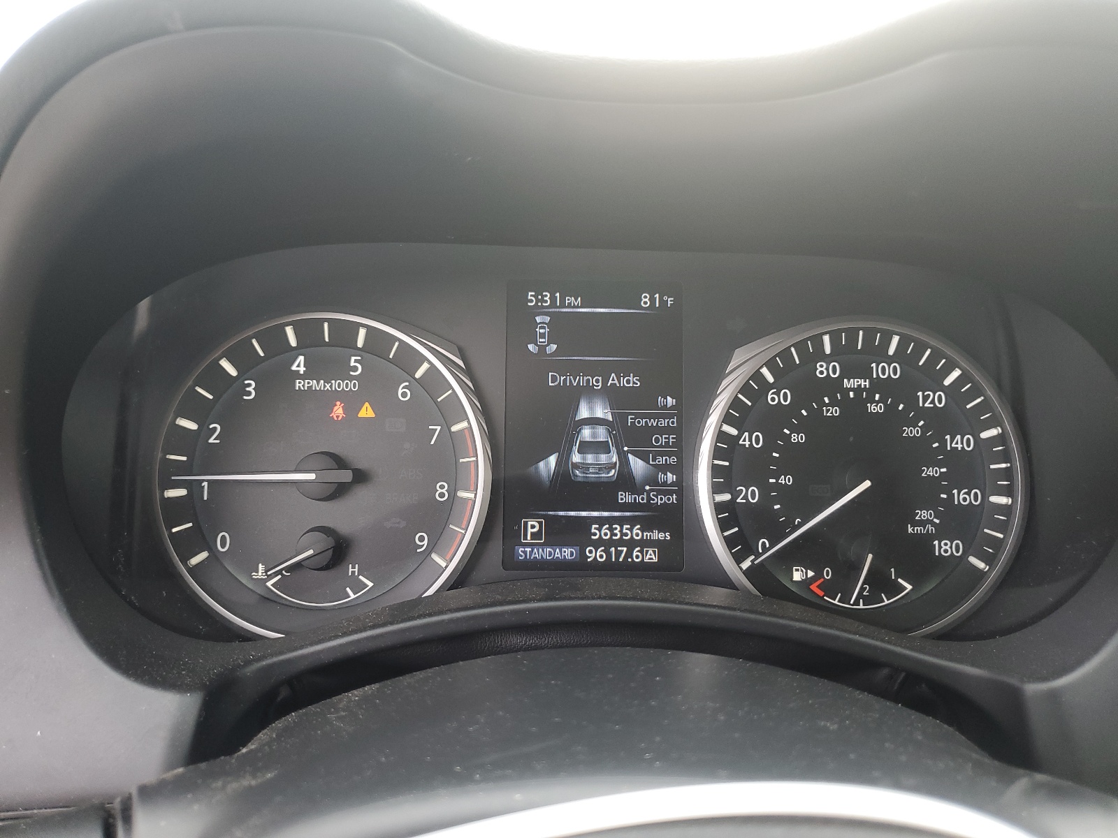 JN1EV7AP0KM513307 2019 Infiniti Q50 Luxe