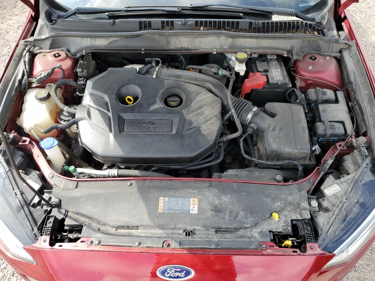 2017 Ford Fusion Titanium VIN: 3FA6P0D90HR346033 Lot: 64188464